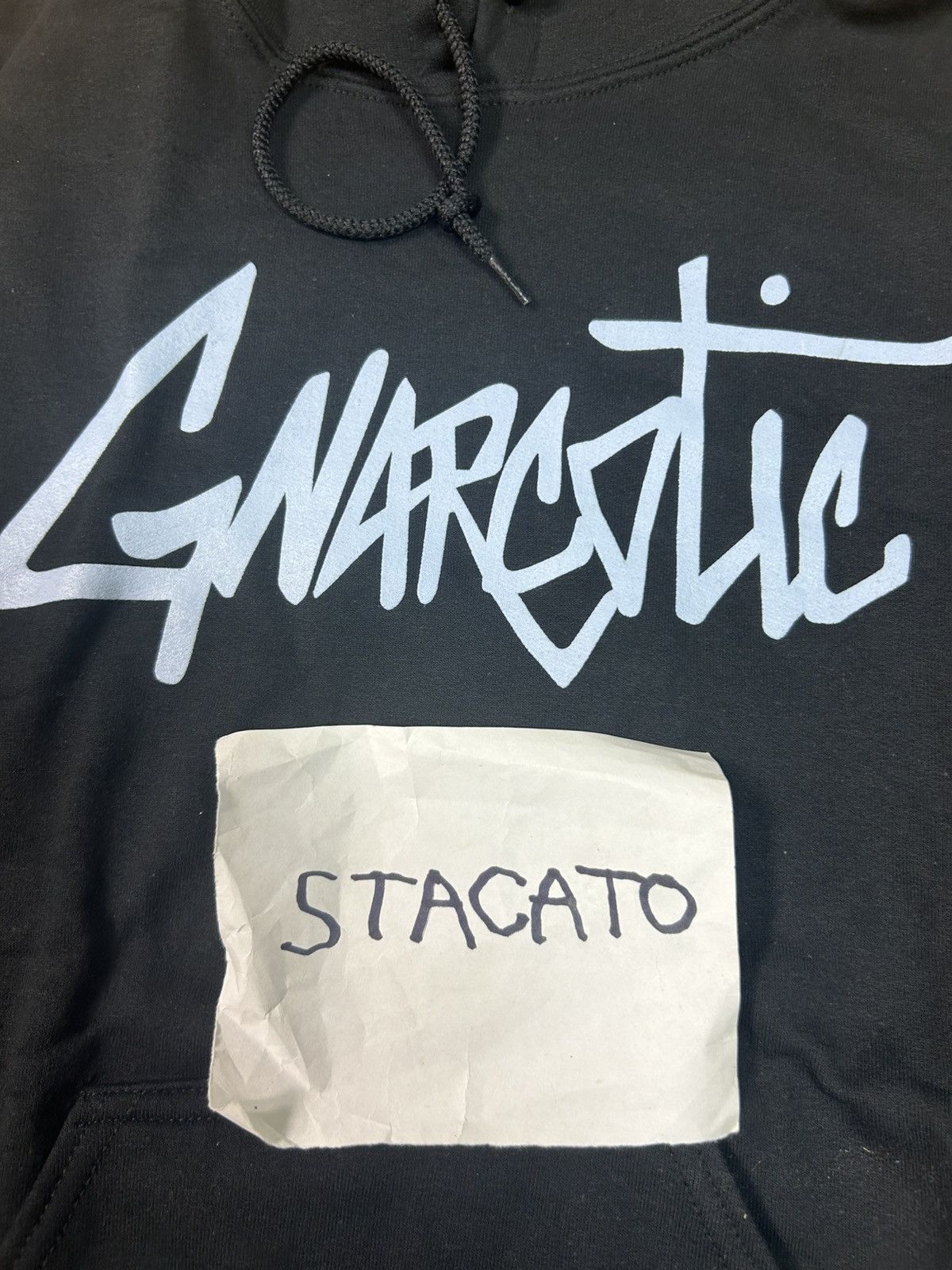 Gnarcotic × Rap Tees Gnarcotic Lil Gnar Logo Hoodie Black/Light Blue Size US S / EU 44-46 / 1 - 3 Thumbnail