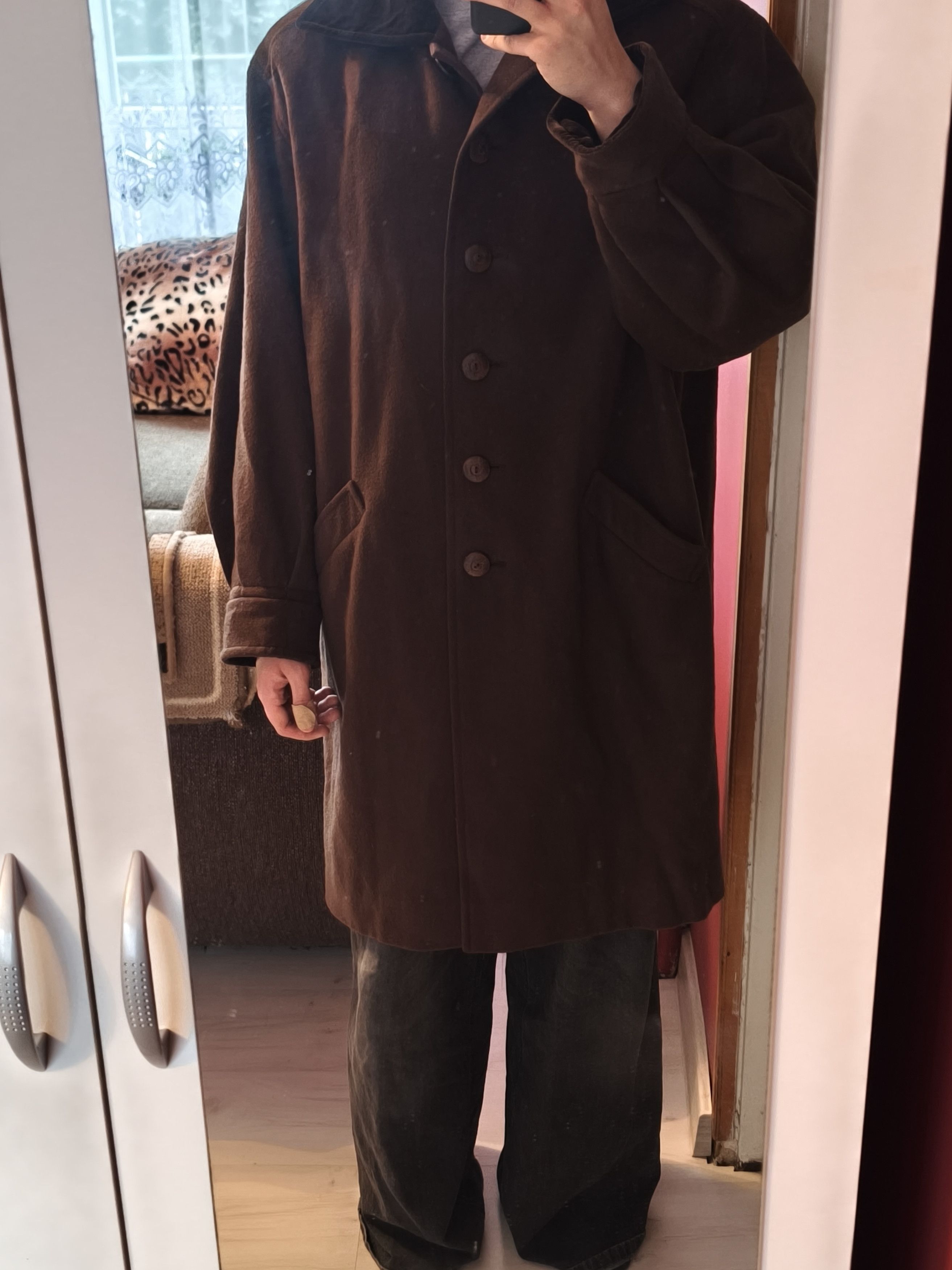 Saint Laurent Paris Saint Laurent Paris Wool coat vintage 80s 70s made in france Size US XL / EU 56 / 4 - 2 Thumbnail