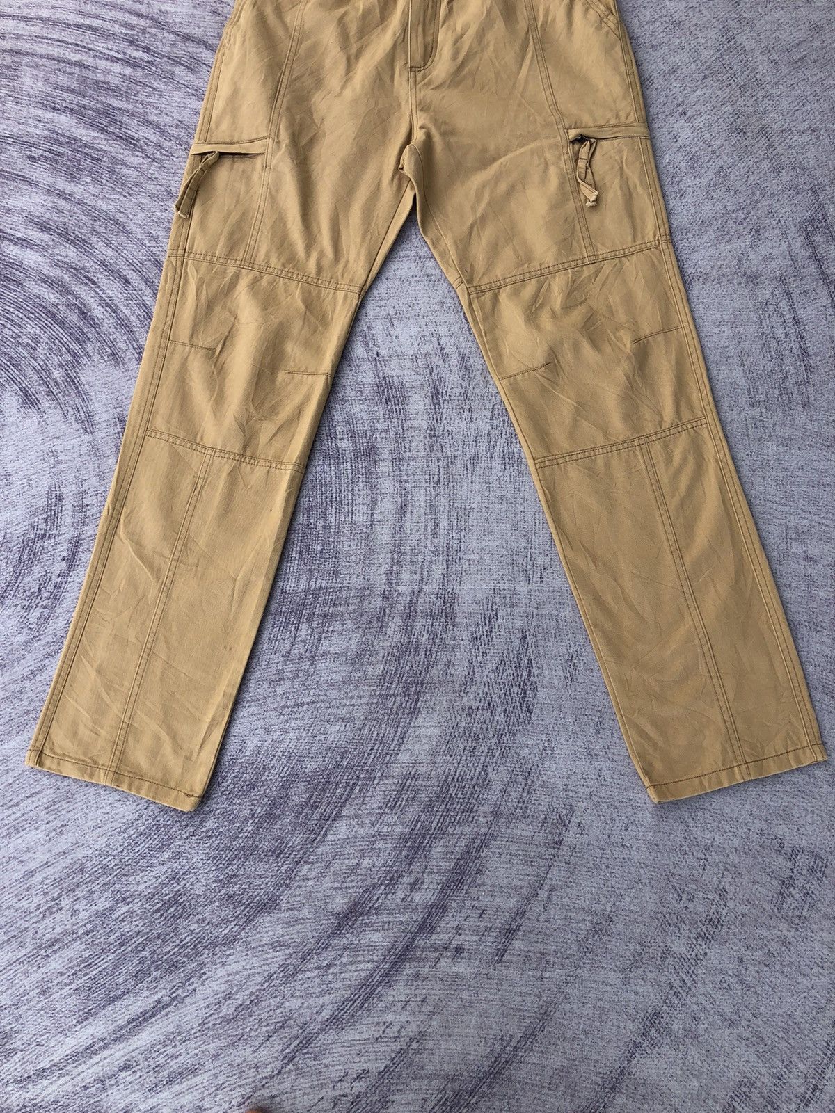 Japanese Brand × Vintage × Vision Streetwear Stratchble Cargo Long Pants Come With 6 Pocket Size US 26 / EU 42 - 3 Thumbnail