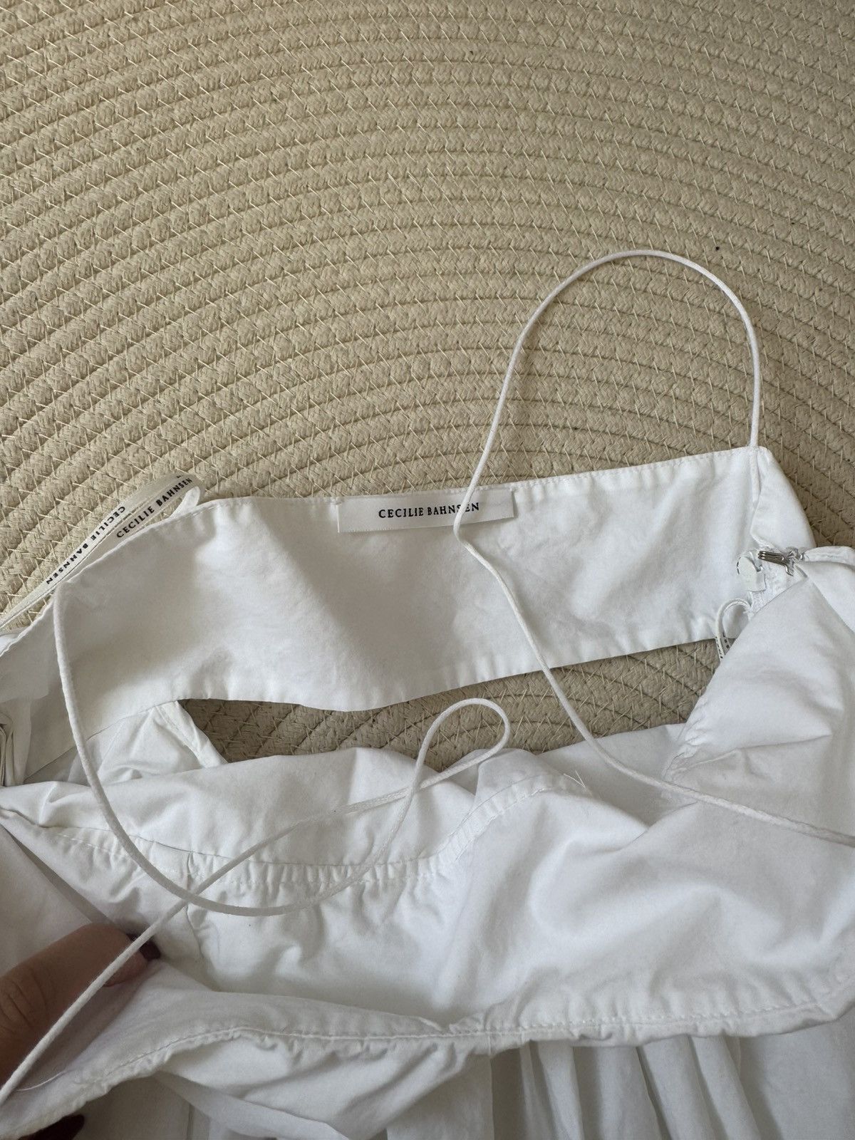 Cecilie Bahnsen CECILIE BAHNSEN White Sunday Tank size UK10 Size M / US 6-8 / IT 42-44 - 5 Thumbnail