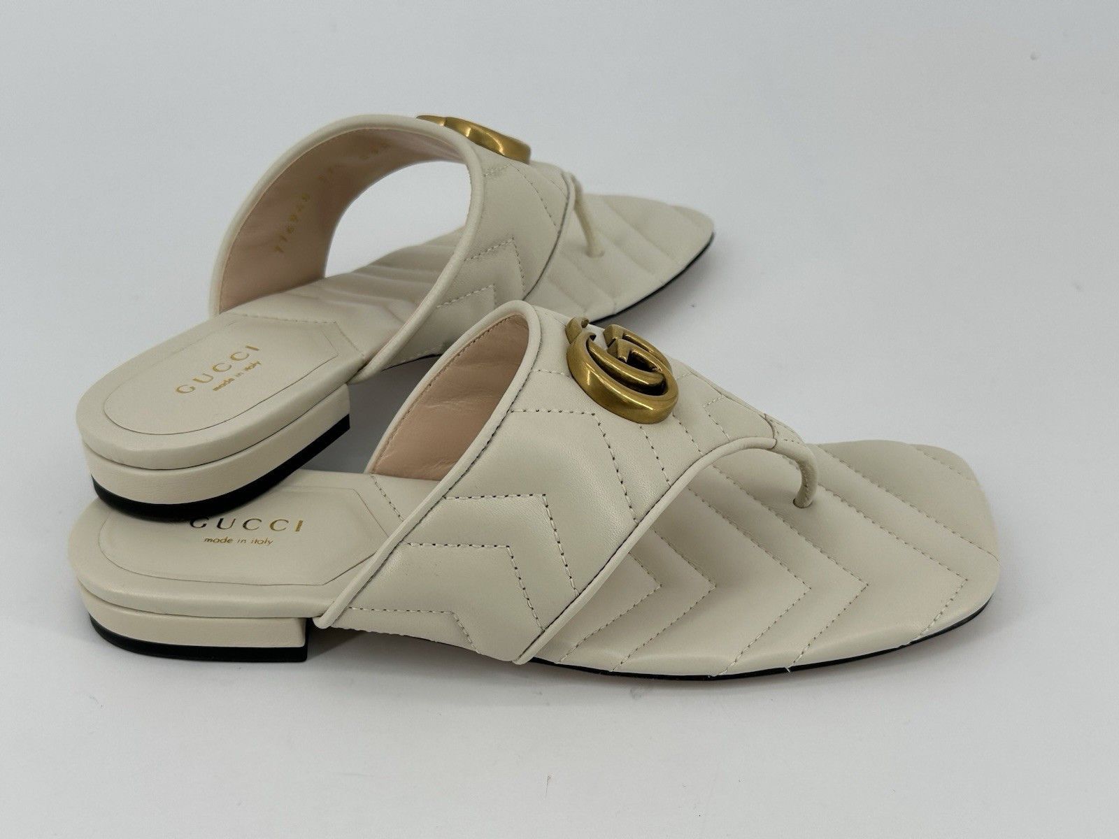 Gucci Size-IT-37,5/US-7,5 New Gucci Sanddals Woman Size US 7.5 / IT 37.5 - 7 Thumbnail