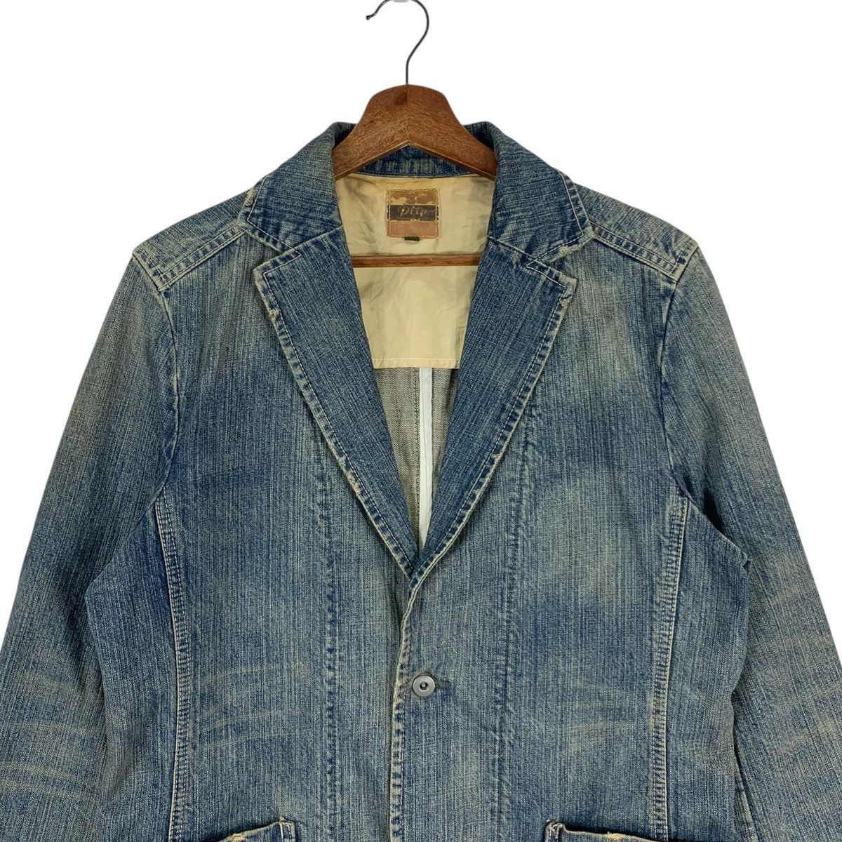 Japanese Brand × Vintage Vintage PTTP Power to the People Denim Jacket Size US XL / EU 56 / 4 - 2 Thumbnail