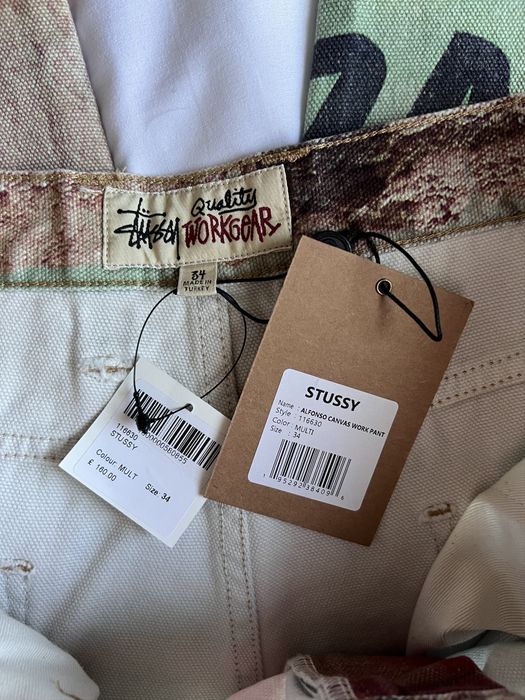 Stussy Stussy Alfonso Canvas Work Pants | Grailed