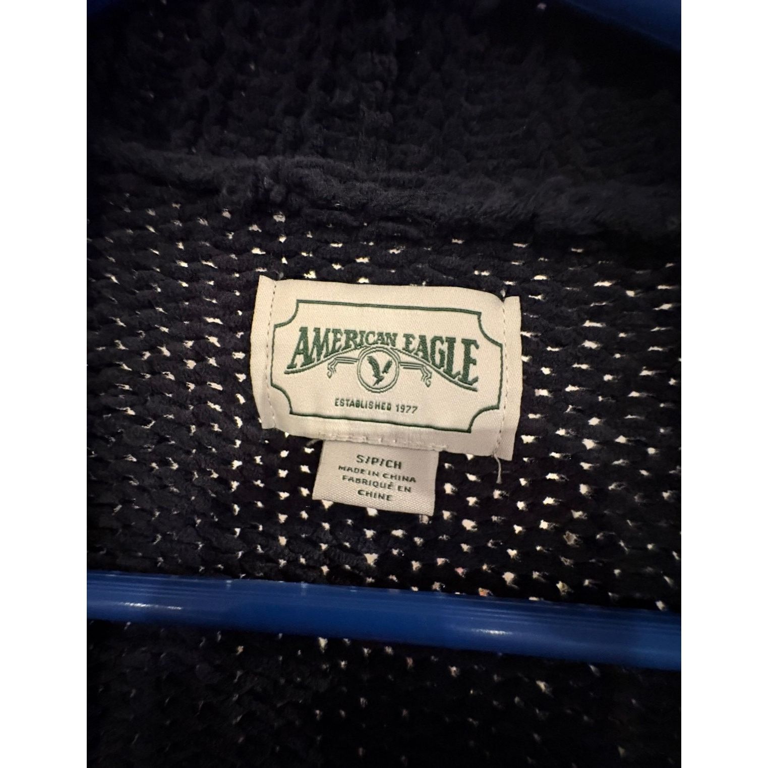 American Eagle Outfitters American Eagle Cardigan Women’s S Small Navy Blue Open Front Size S / US 4 / IT 40 - 3 Thumbnail