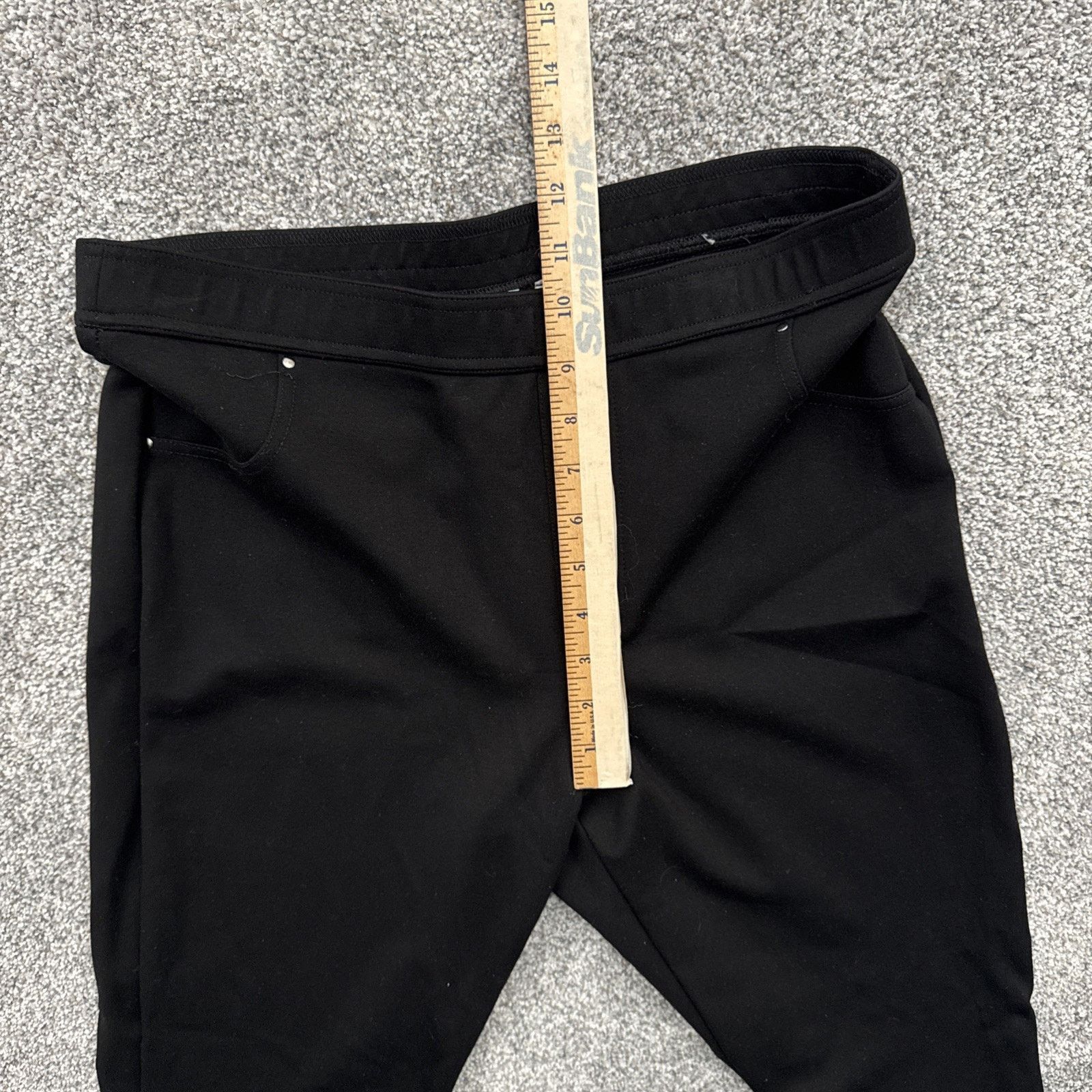 Other Susan Graver Pants Medium Ankle Zip Edgy Workwear Classic Size 32" / US 10 / IT 46 - 10 Thumbnail