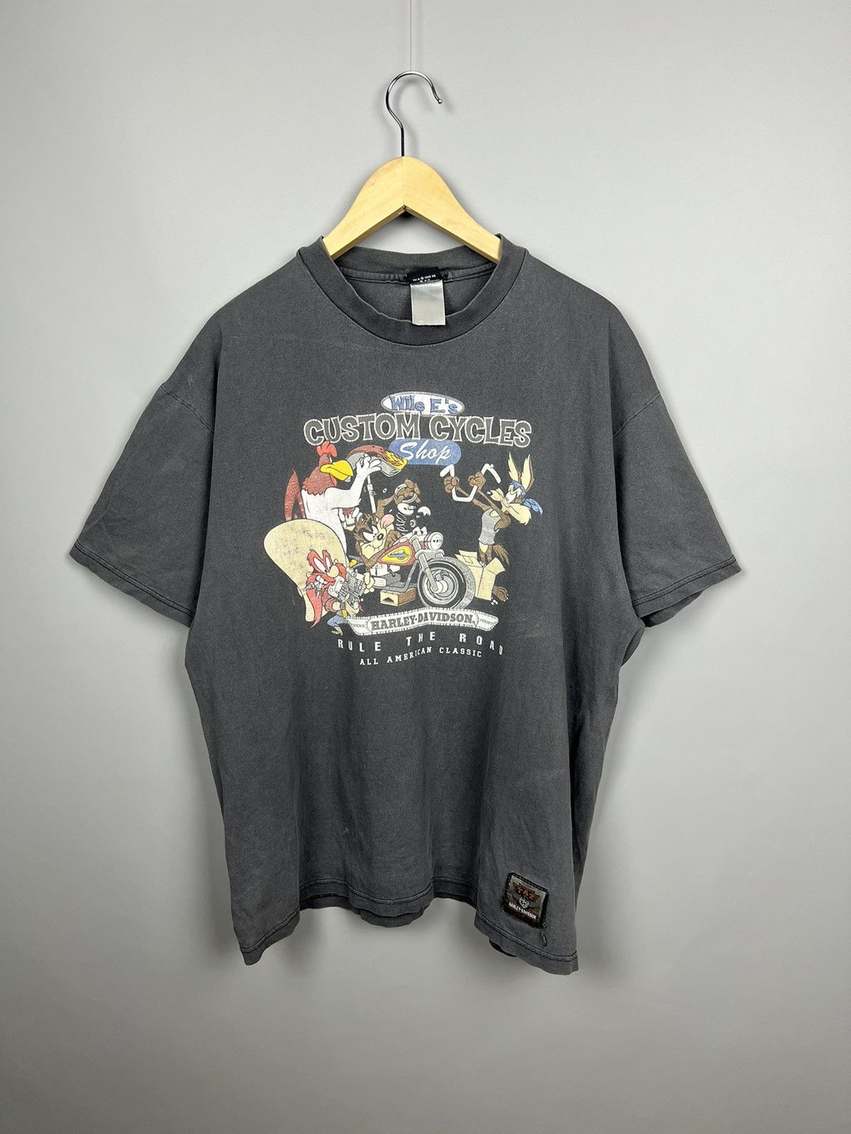Harley Davidson × Vintage × Warner Bros Vintage 1993 Harley