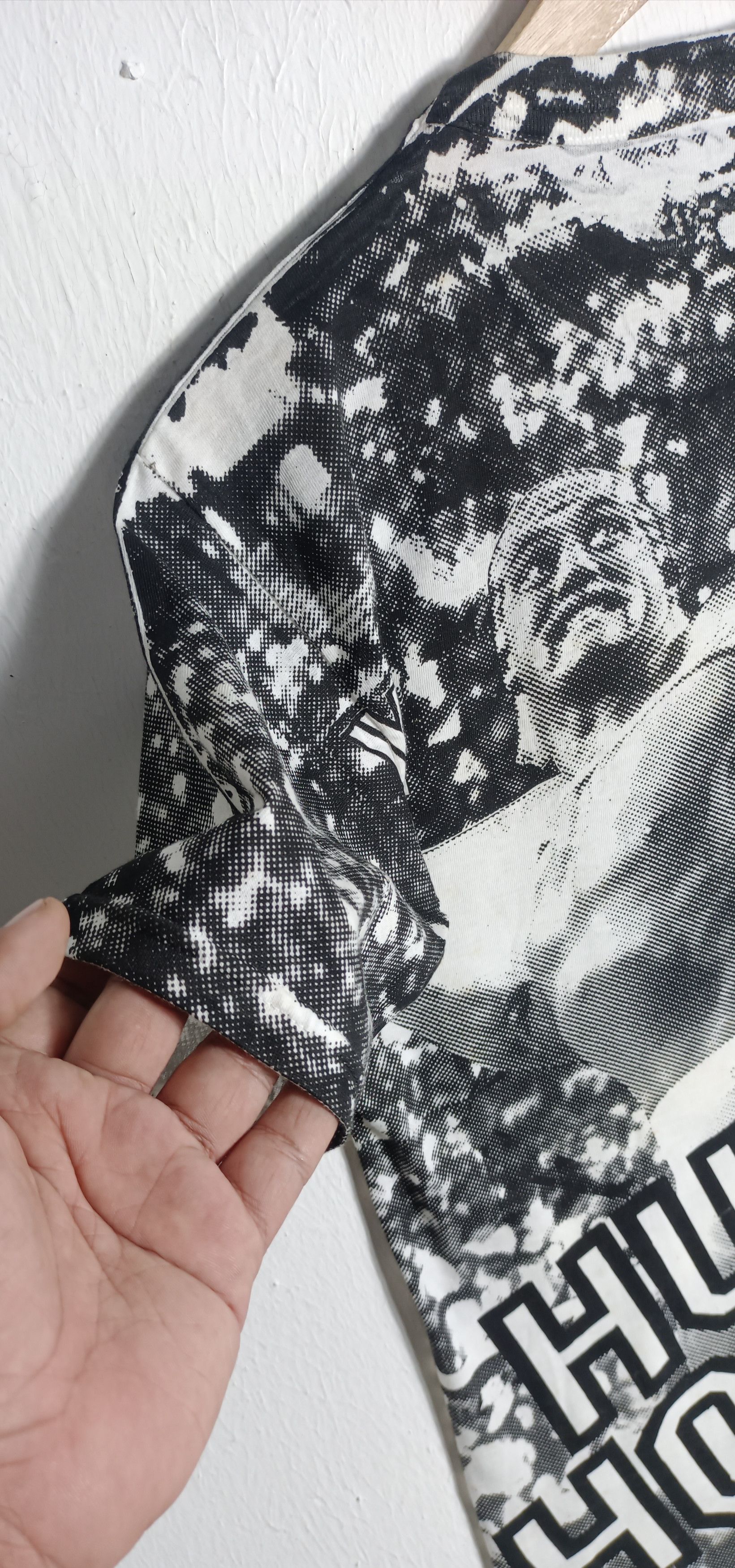WWE Vintage 90🔥WWF Hulk Hogan All Over Print 1990 Size US S / EU 44-46 / 1 - 5 Thumbnail