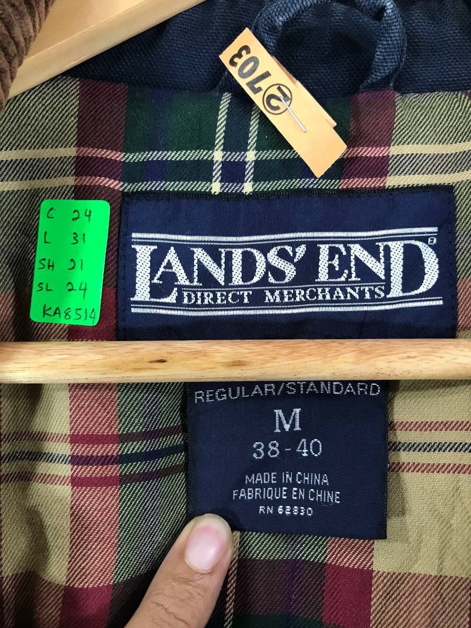 Lands' End × Vintage Vintage Lands End Coach Jacket Rare Design Size US M / EU 48-50 / 2 - 4 Thumbnail