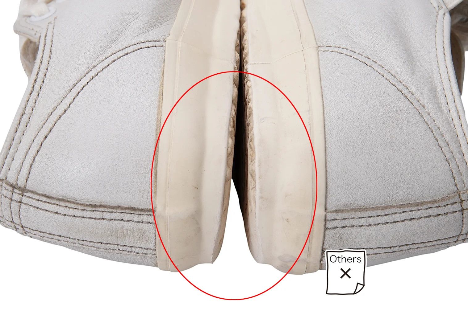 Yohji Yamamoto Yohji Yamamoto Low-Cut Leather Sneakers White Size US 9 / EU 42 - 10 Thumbnail