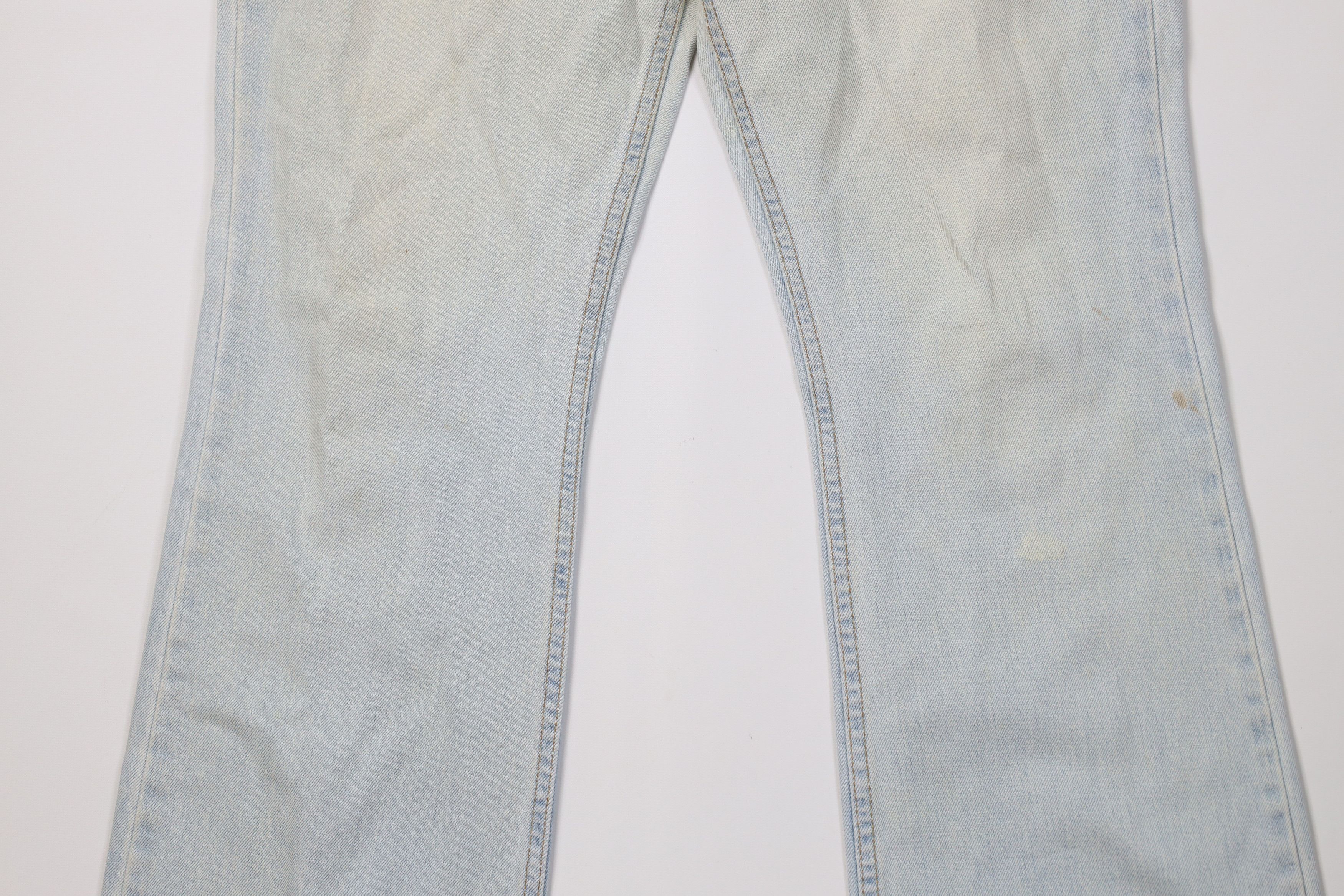 Levi's Vintage 90s Levis 515 Lower Rise Bootcut Wide Leg Jeans USA Size 34" / US 12 / IT 48 - 3 Thumbnail
