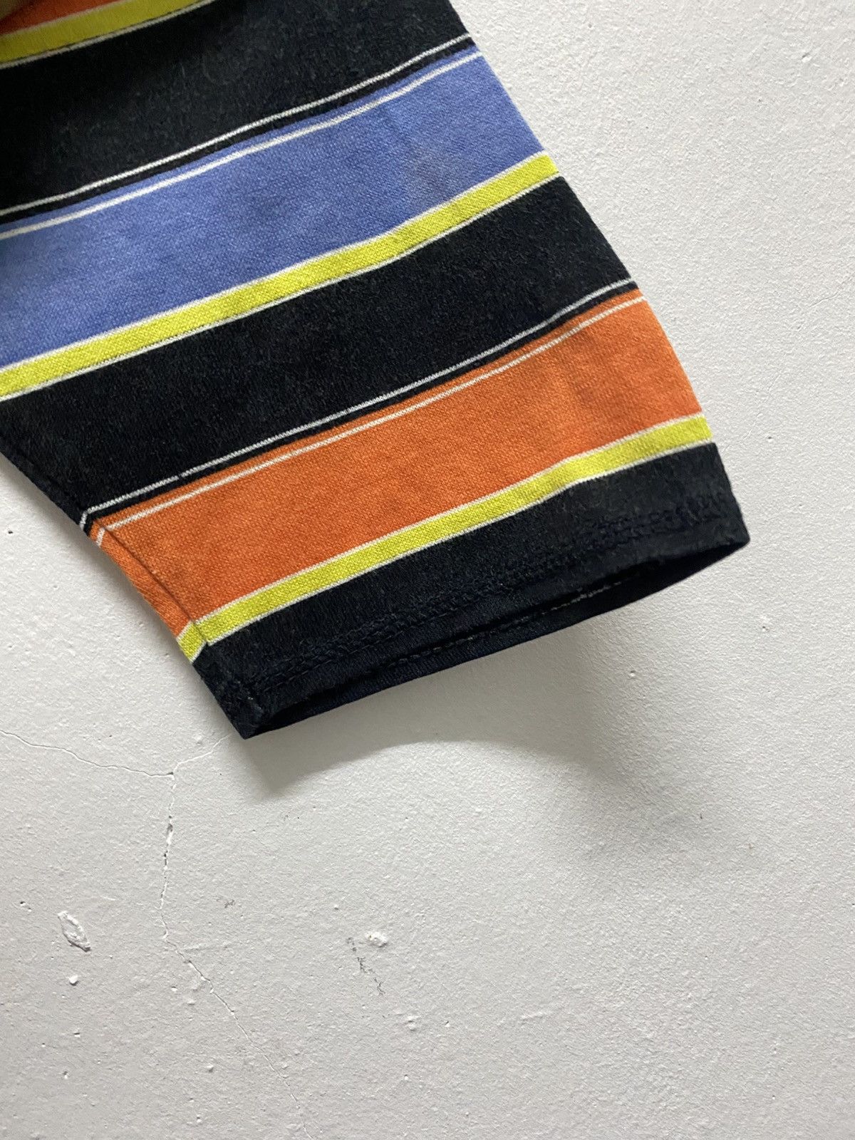 Japanese Brand Vintage Jun Men Stripe Long Sleeve Shirt Size US XL / EU 56 / 4 - 6 Thumbnail