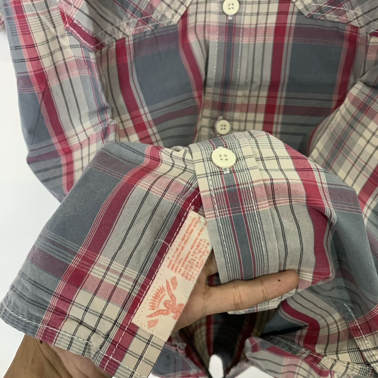Superdry SUPER DRY plaid two pocket shortsleeve button shirt Size US L / EU 52-54 / 3 - 5 Thumbnail