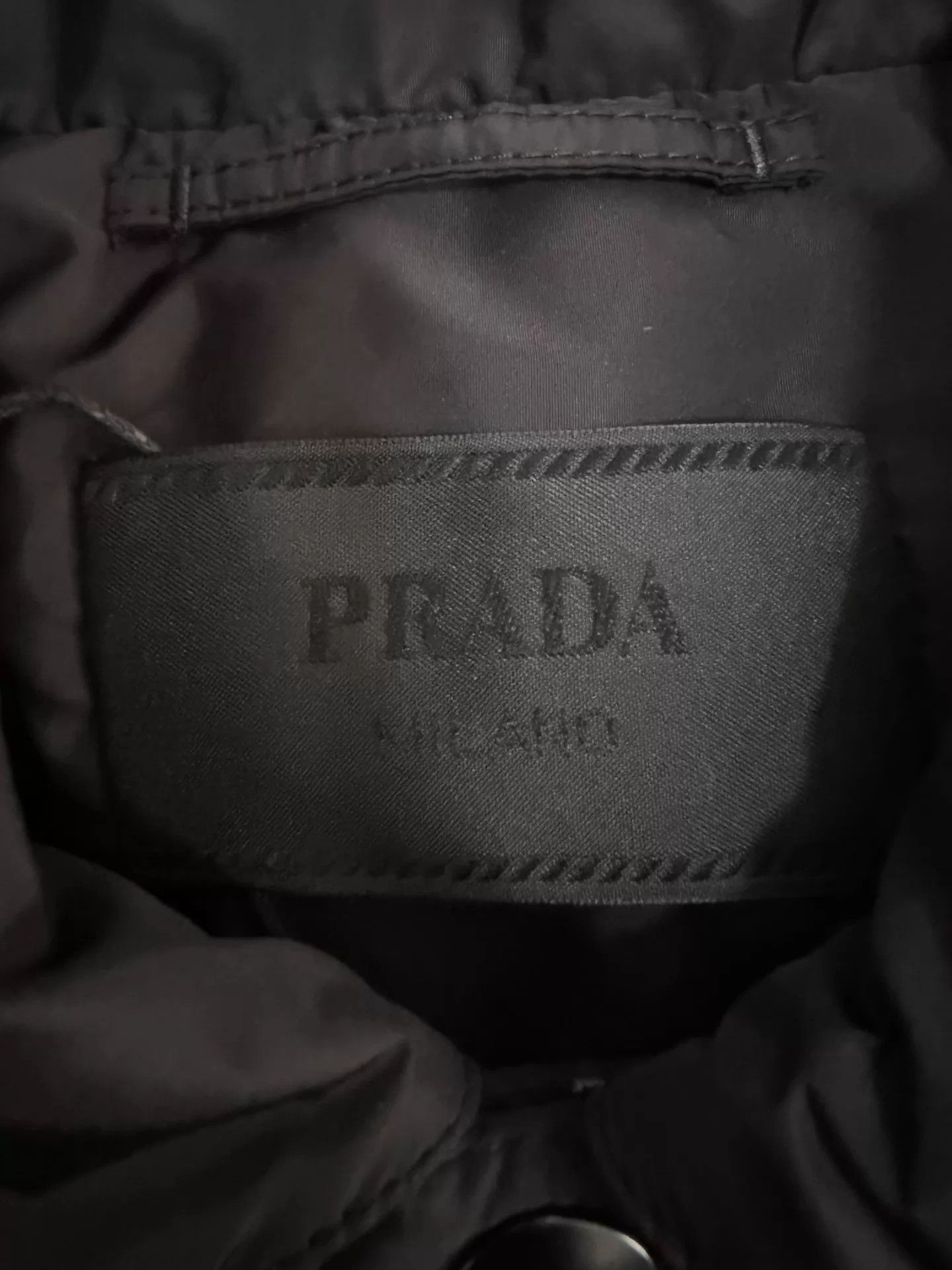 Prada Prada Black Lapel 1-Button Oversized Down Jacket S Size US S / EU 44-46 / 1 - 2 Thumbnail