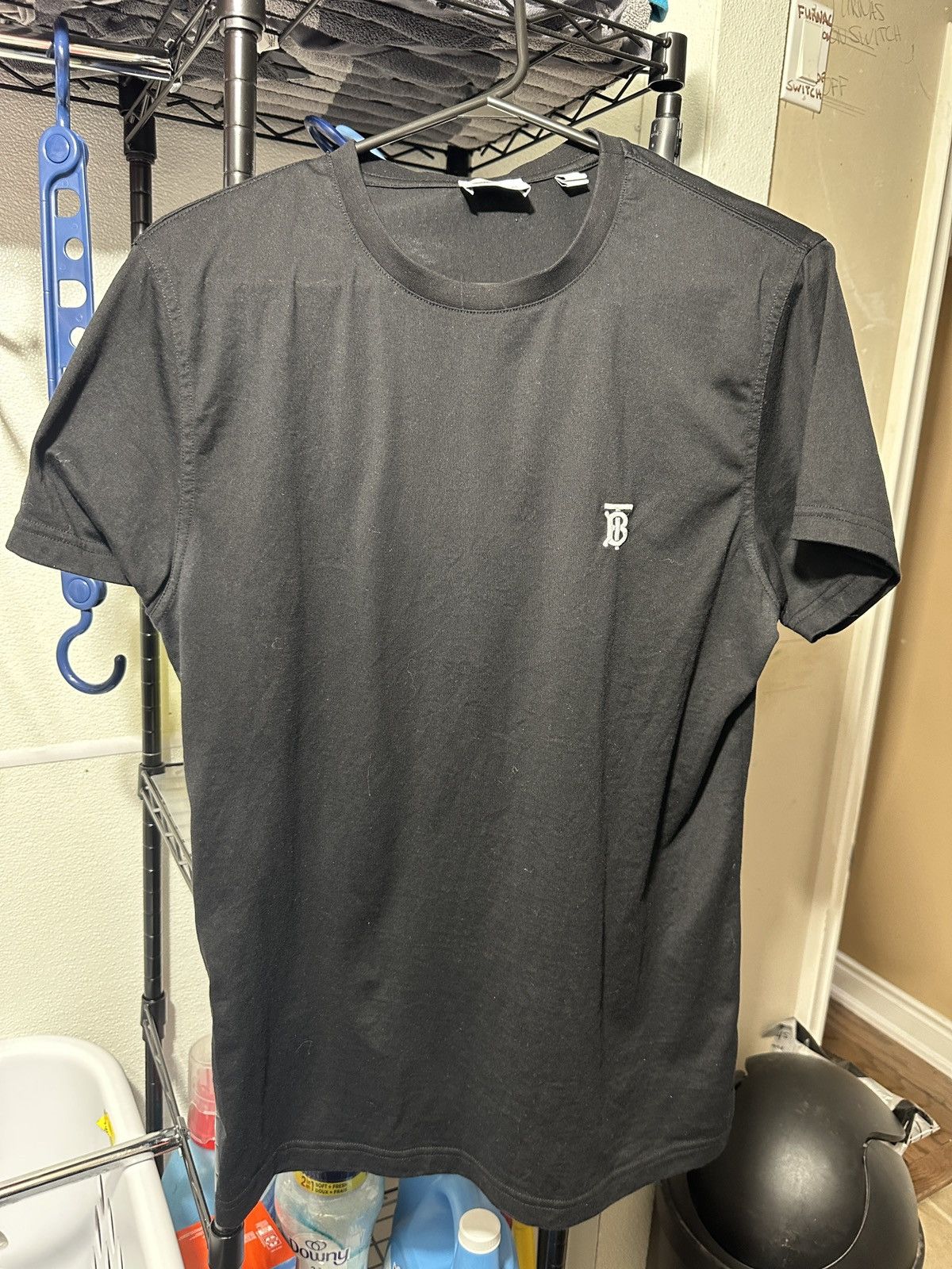 Burberry Burberry Short Sleeve T-Shirt with Deer Print-yf