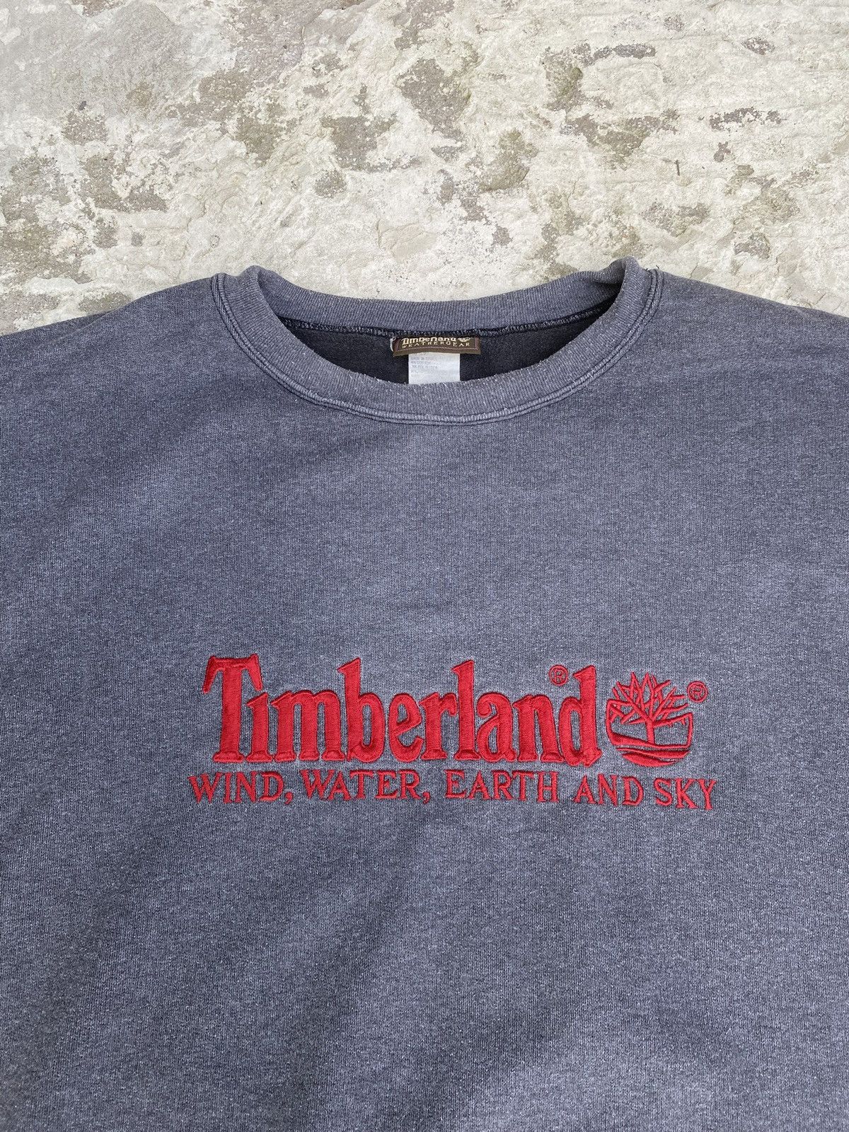 Timberland VINTAGE TIMBERLAND WIND WATER EARTH AND SKY CREWNECK Size US XL / EU 56 / 4 - 2 Thumbnail