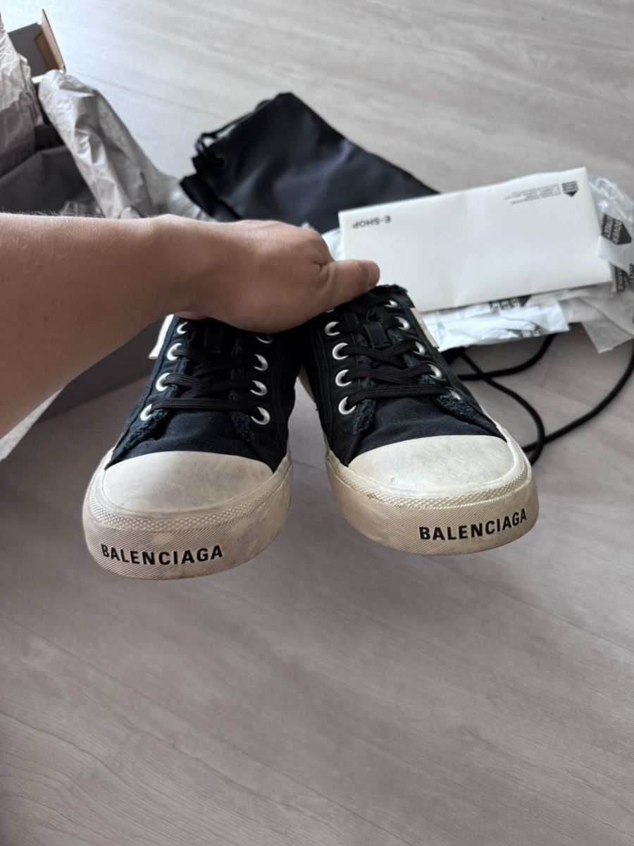 Balenciaga PARIS SLIP ON MULES Size US 7 / EU 40 - 4 Thumbnail