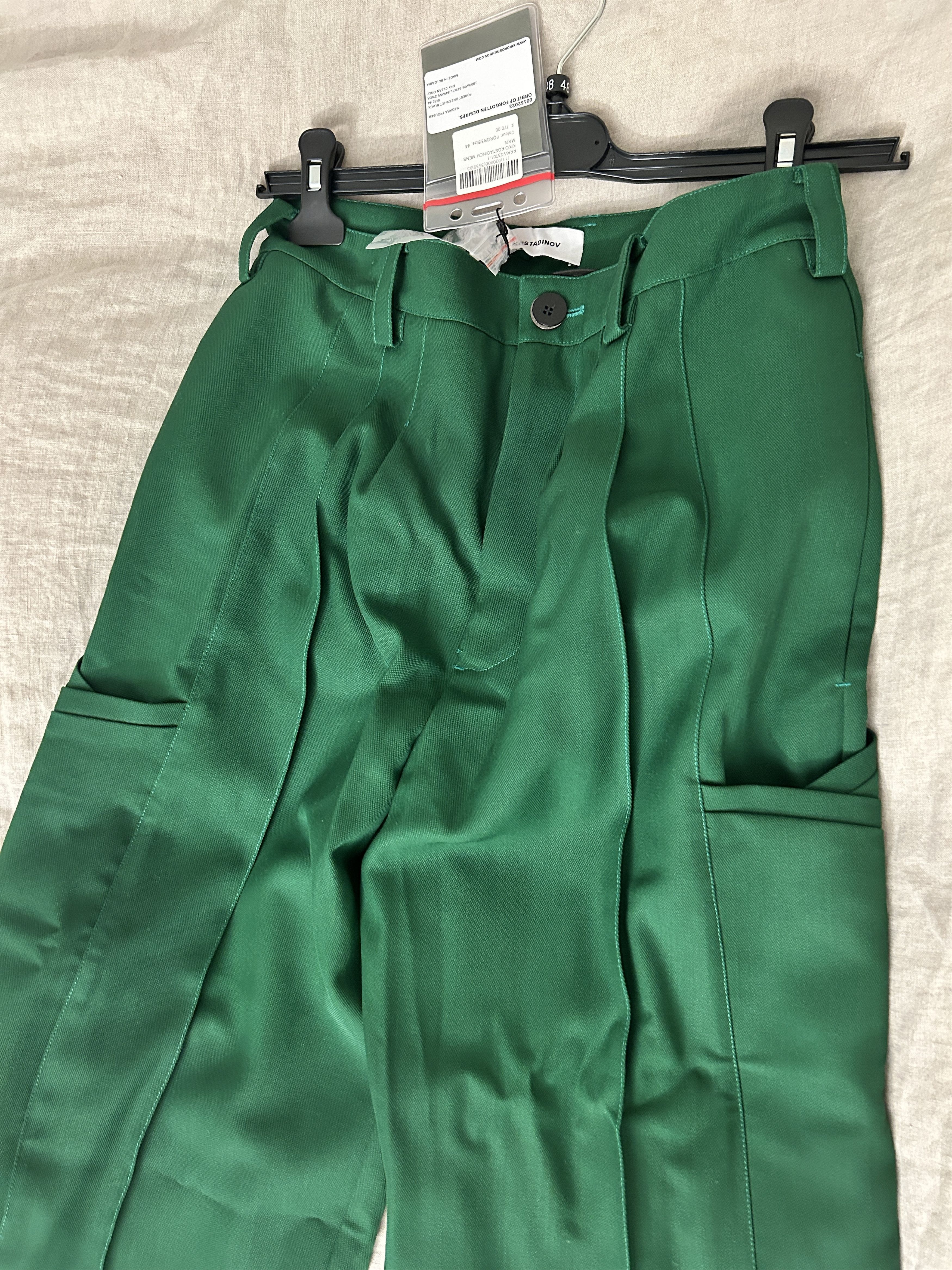 パンツ kiko kostadinov megara trouser green Kiko Kostadinov Green Megara Trousers size IT 44 | eBay