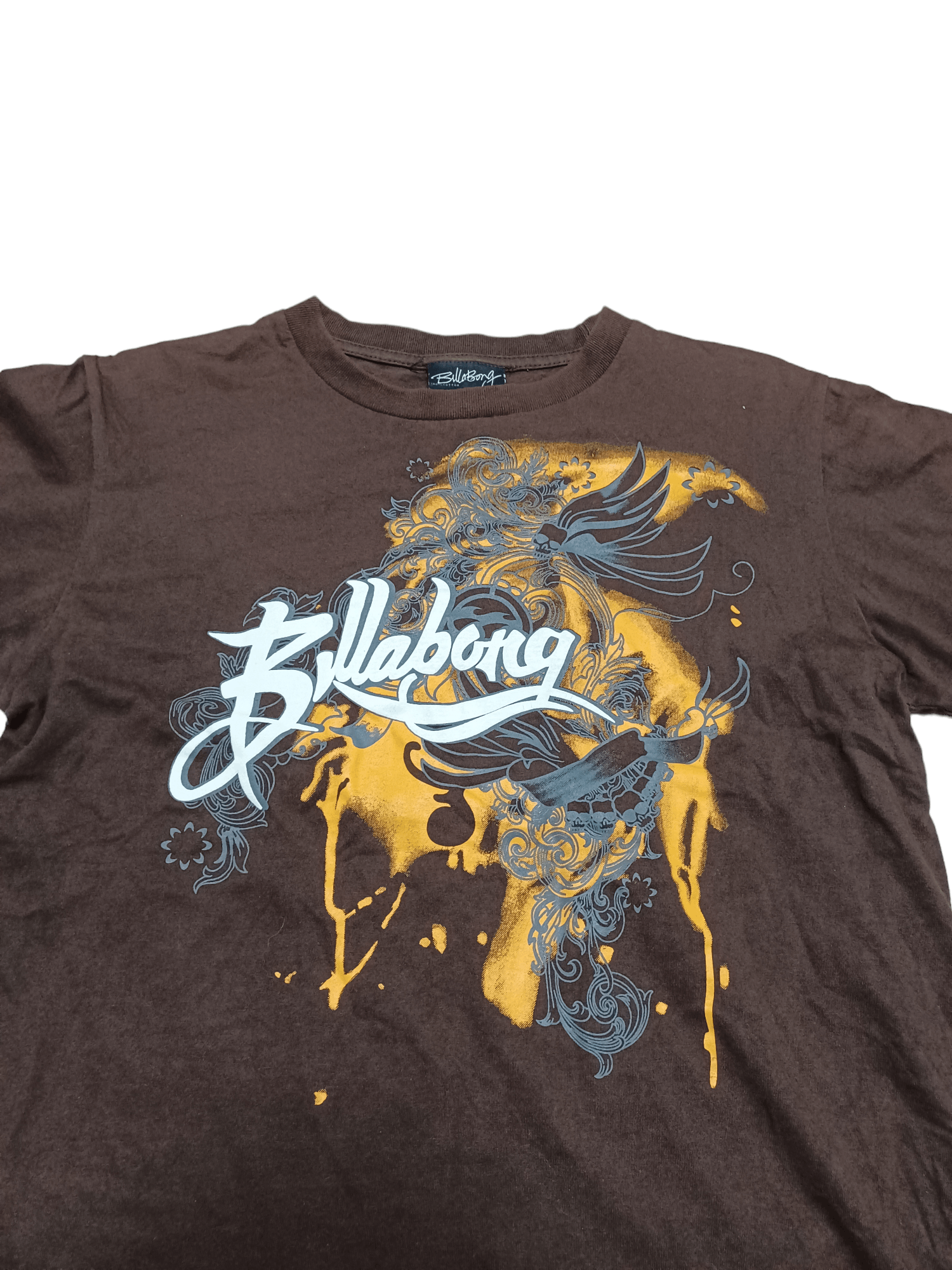 Billabong BILLABONG 90S VINTAGE BIGLOGO HEAVY COTTON TEE Size US L / EU 52-54 / 3 - 3 Thumbnail