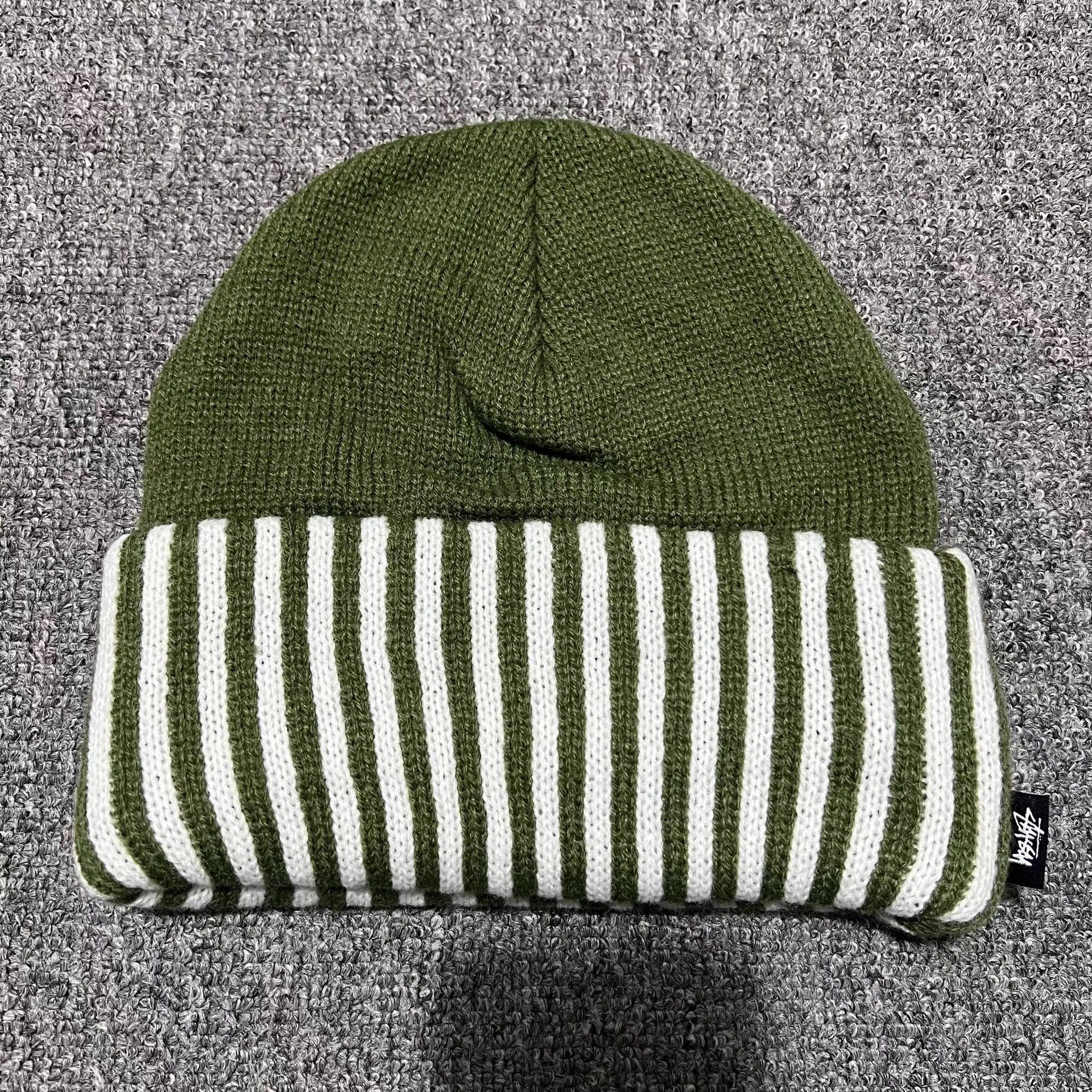 Stussy Stussy Striped Knit Beanie Q7 Size ONE SIZE - 1 Thumbnail