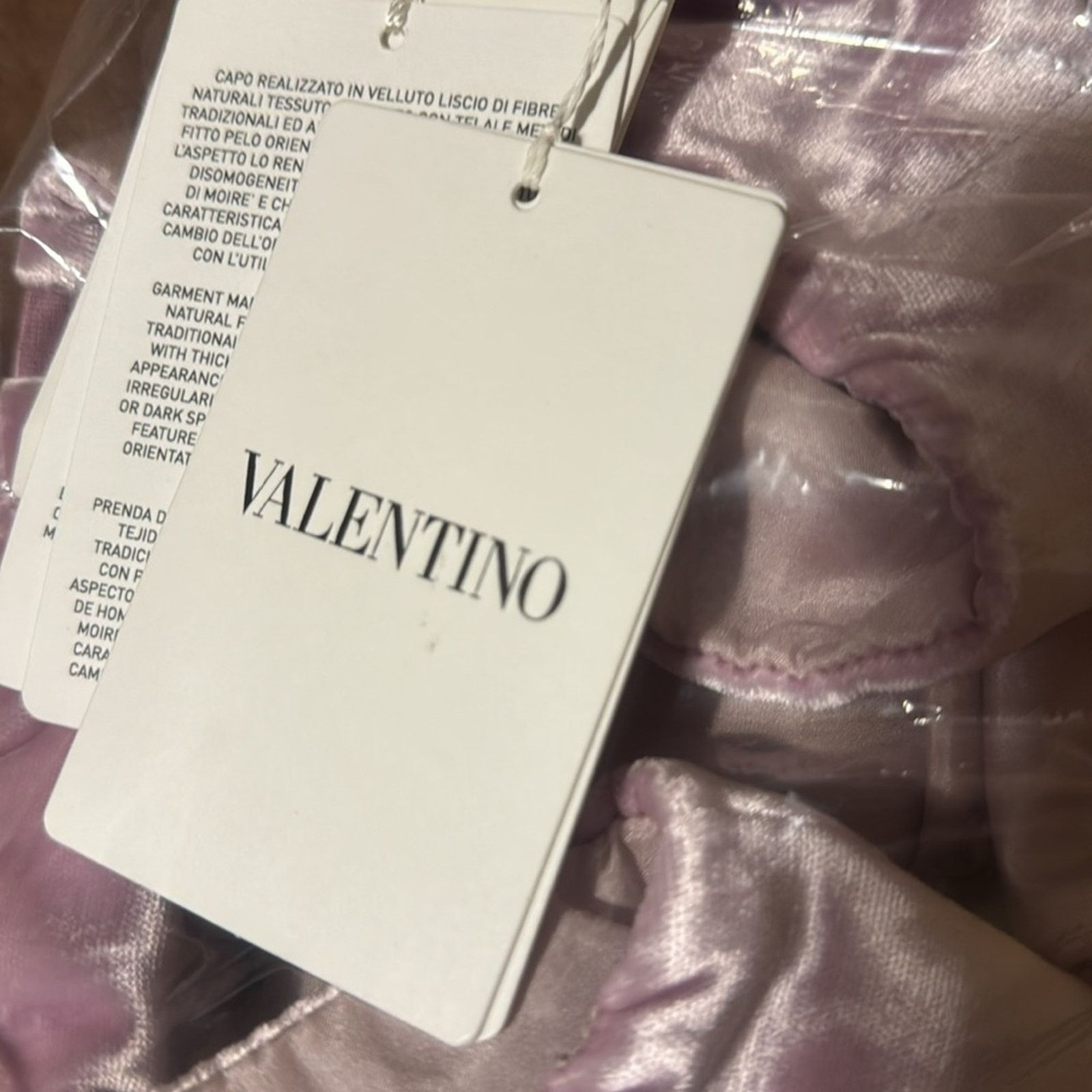 Valentino Valentino Velvet Halter Crop Top In Water Lilac Size L / US 10 / IT 46 - 7 Thumbnail