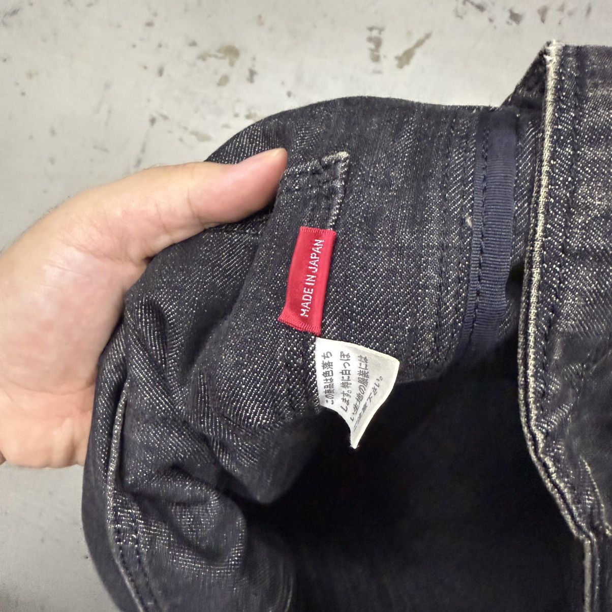 Porter Porter by Yoshida Made In Japan Raw Denim Tote Bag Size ONE SIZE - 5 Thumbnail