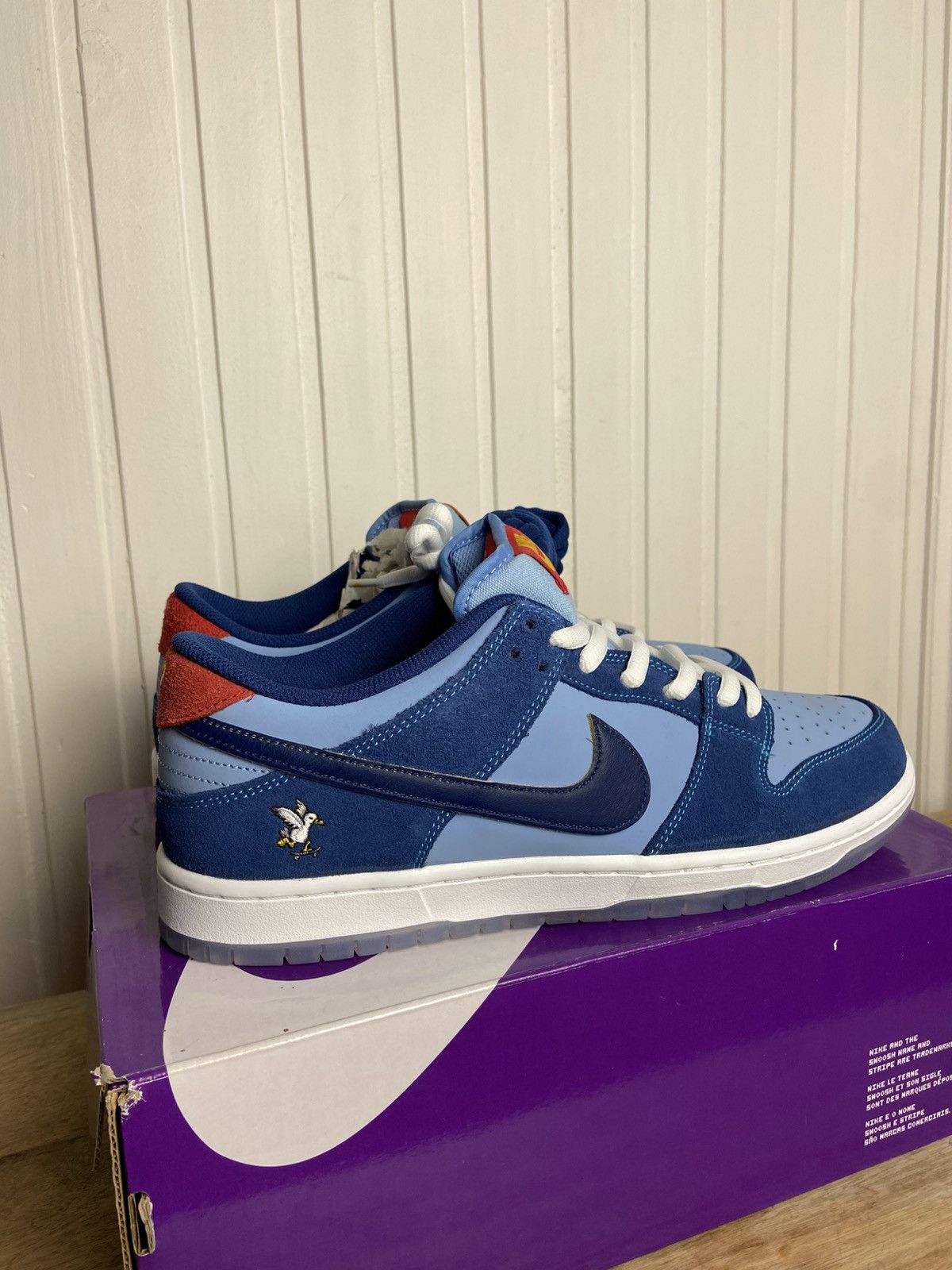 Nike New Nike SB Dunk Low Pro "Why So Sad?" Authentic Size 11,5US Size US 11.5 / EU 44-45 - 5 Thumbnail