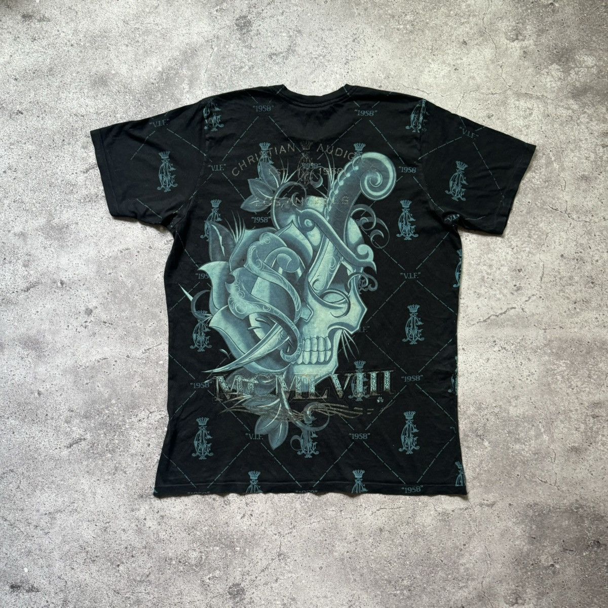 Christian Audigier Ed hardy Christian Audigier T-Shirt Overprint Size US XL / EU 56 / 4 - 9 Thumbnail