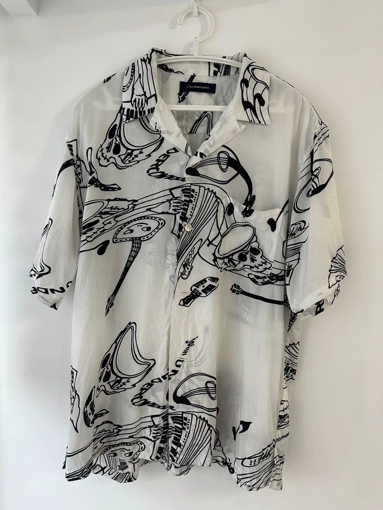 Undercover UNDERCOVER Printed Shirt 2502-Nextarrow Size US L / EU 52-54 / 3 - 1 Thumbnail