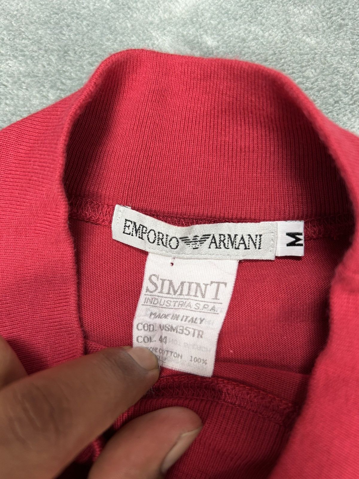 Emporio Armani Emporio Armani Long Sleave Shirt Size US M / EU 48-50 / 2 - 4 Thumbnail
