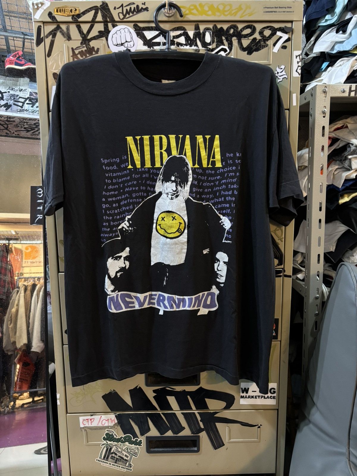 Band Tees Nirvana vintage T shirt 90’s Size US L / EU 52-54 / 3 - 1 Thumbnail