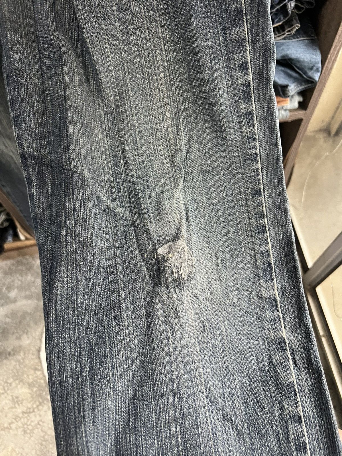 Edwin 🔥Vintage Edwin S403 Distressed Denim Size US 32 / EU 48 - 7 Thumbnail