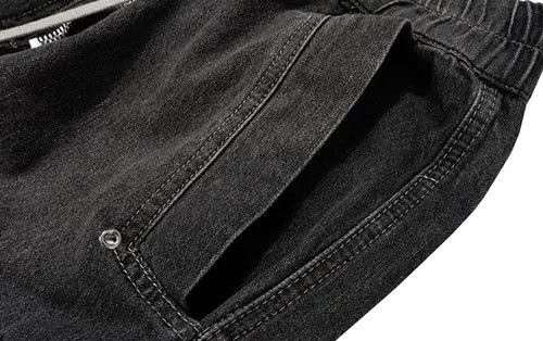 VIBE Hombre Drawstring Elastic Baggy Cargo Jeans y2k Size US 34 / EU 50 - 8 Thumbnail