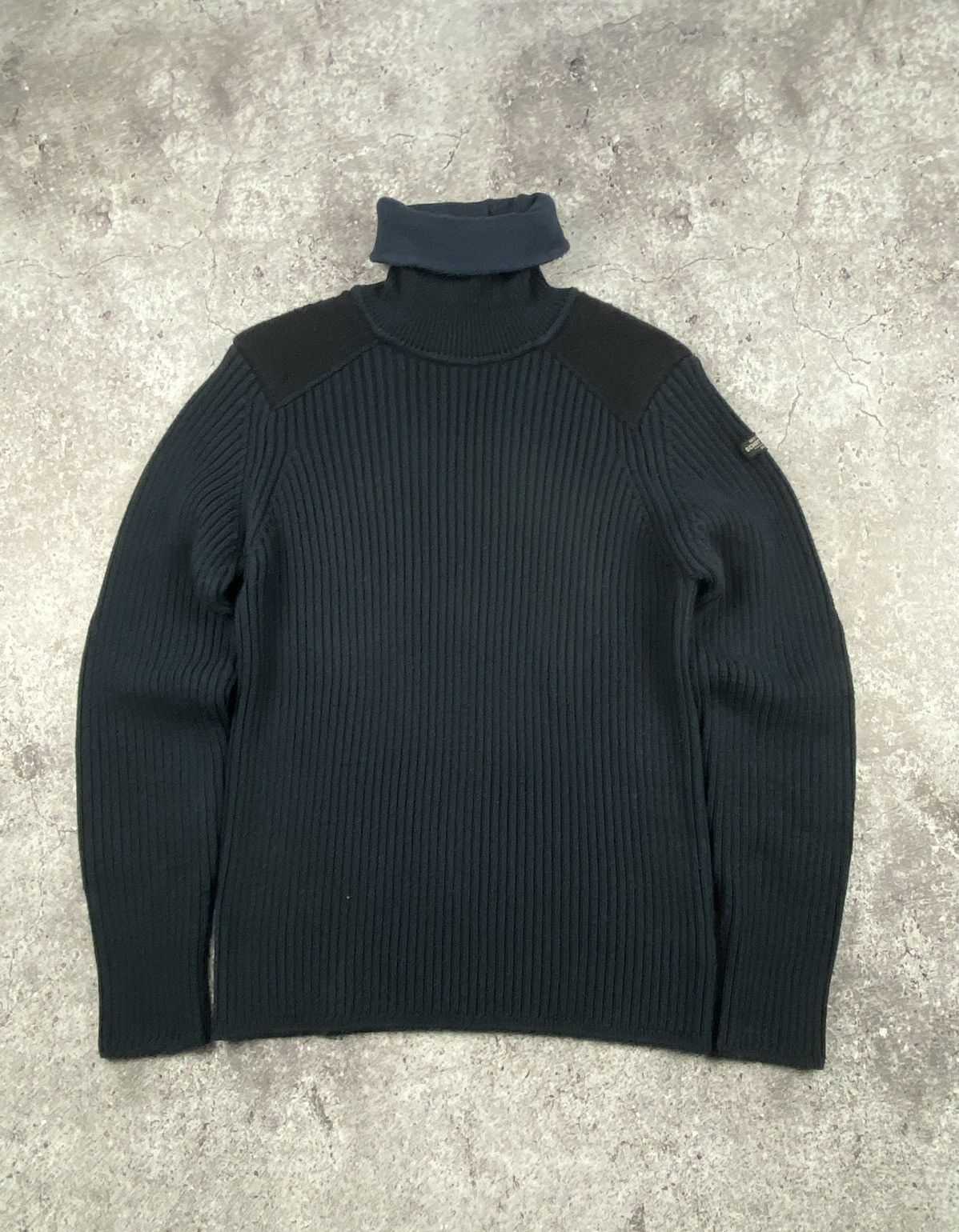 Schott Vintage Schott NYC Heavy Knitted golf sweater Balaclava Size US L / EU 52-54 / 3 - 2 Thumbnail
