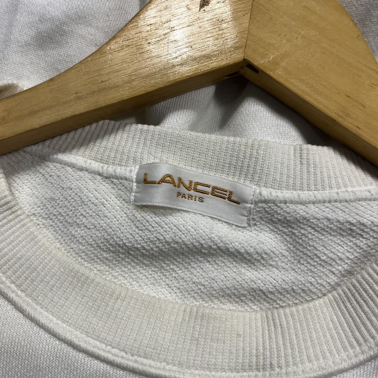 Lancel × Vintage Vintage Lancel Paris Embroidered Logo Sweatshirt Two Pocket Size US M / EU 48-50 / 2 - 6 Thumbnail