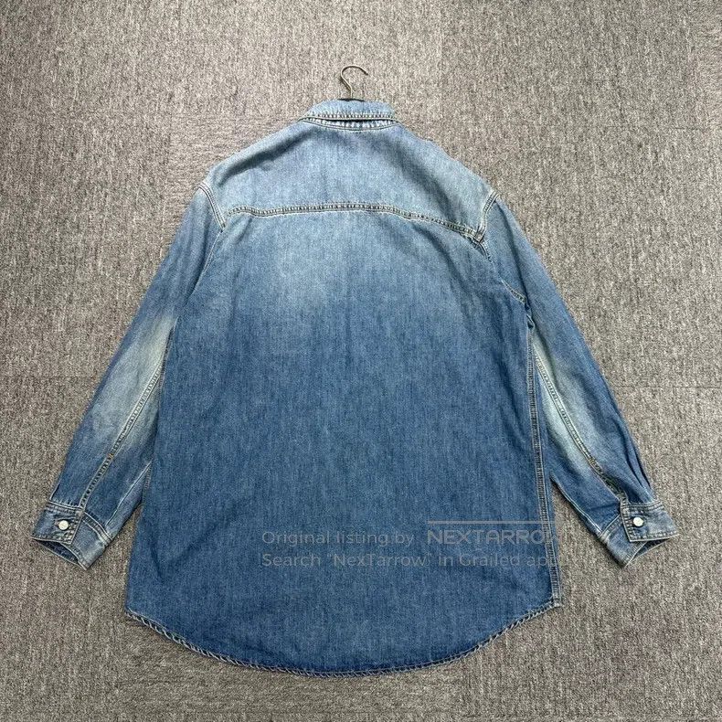 Valentino Valentino Denim patchwork shirt Size US M / EU 48-50 / 2 - 5 Thumbnail