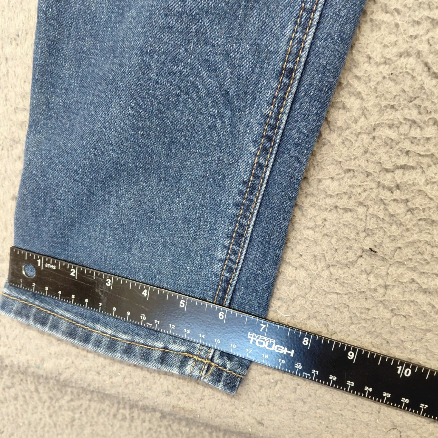 Vintage Seven7 Jeans Womens Size 8 Blue Denim Loose Straight Medium Wash Casual Classic Size 30" / US 8 / IT 44 - 7 Thumbnail