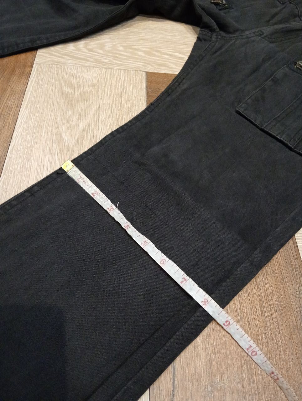 semanticdesign SEMANTIC DESIGN JAPAN 6 POCKET FADED BLACK PANTS Size US 33 - 22 Thumbnail