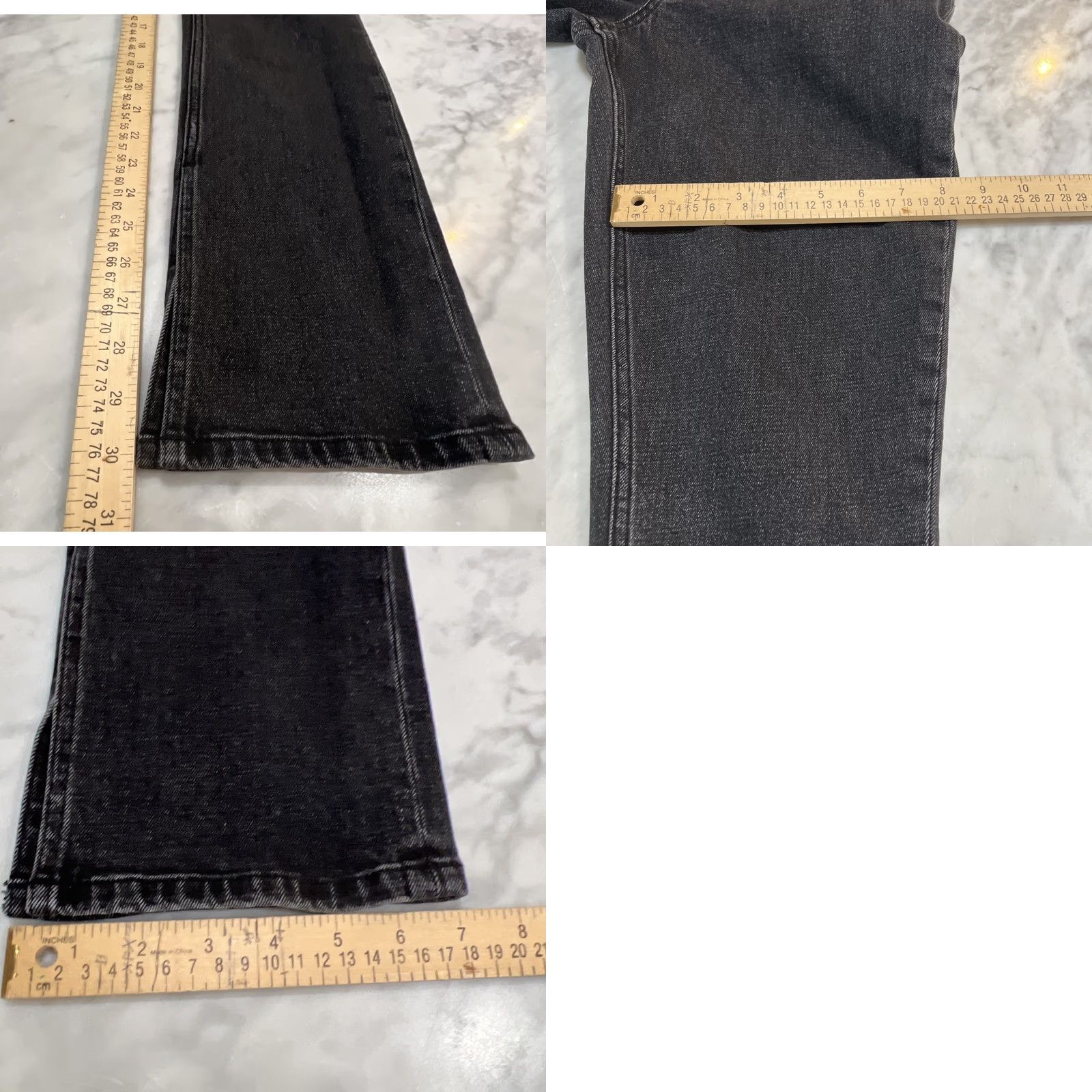 Abercrombie & Fitch Abercrombie Fitch Jeans Womens 28x30 Black High Rise The Skinny Curve Love 90s Vintage-Feel Not Vintage Size 27" / US 4 / IT 40 - 10 Thumbnail