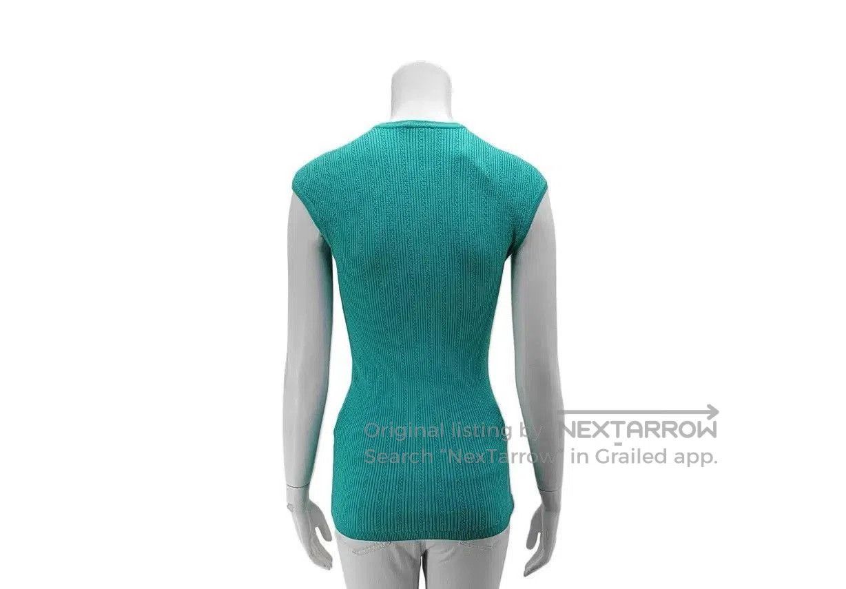 Balmain Balmain Sleeveless Green Knit Vest. Size S / US 4 / IT 40 - 4 Thumbnail