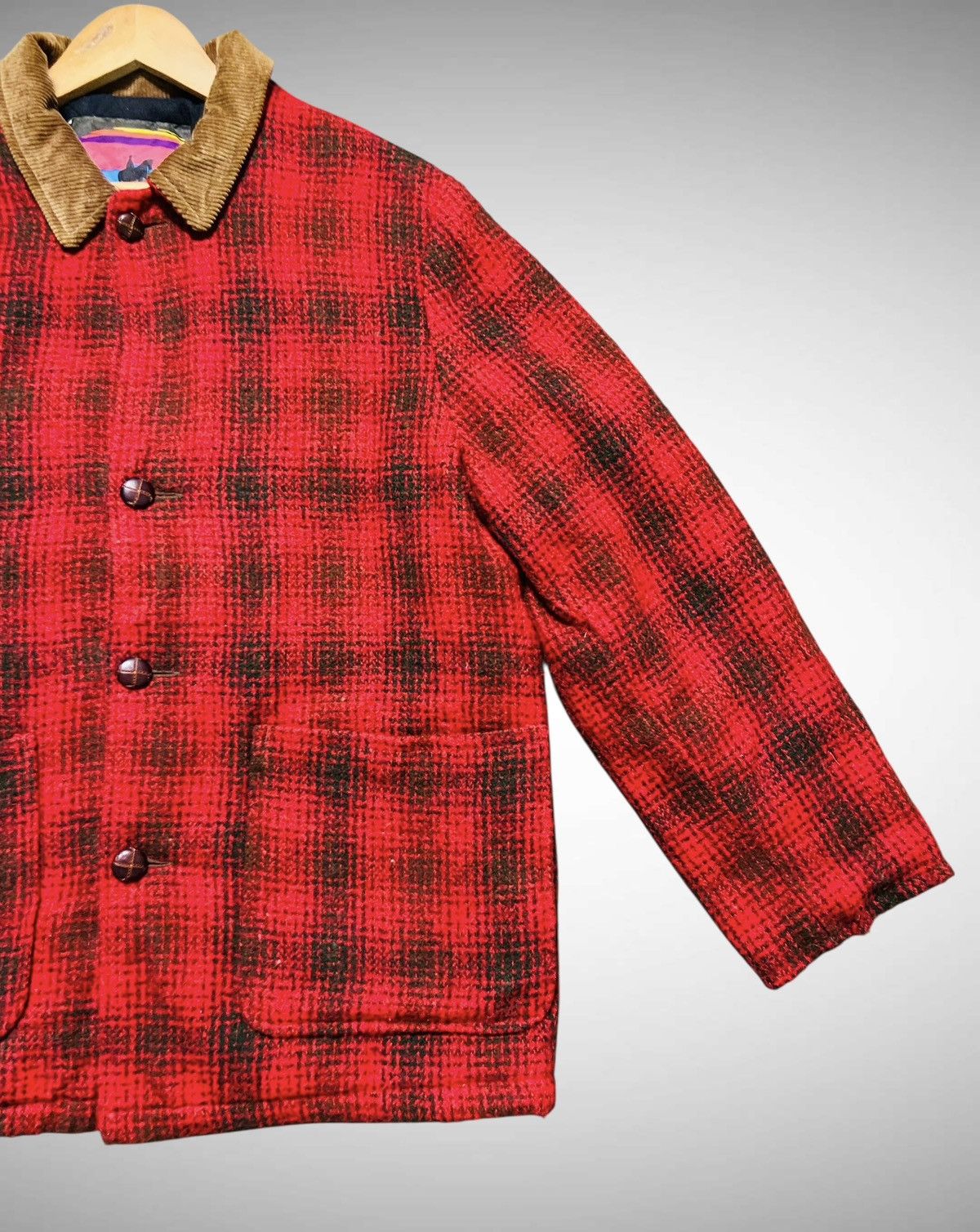 Carhartt Vintage Santa Fe Trail Wool Plaid Jacket Size US L / EU 52-54 / 3 - 5 Thumbnail