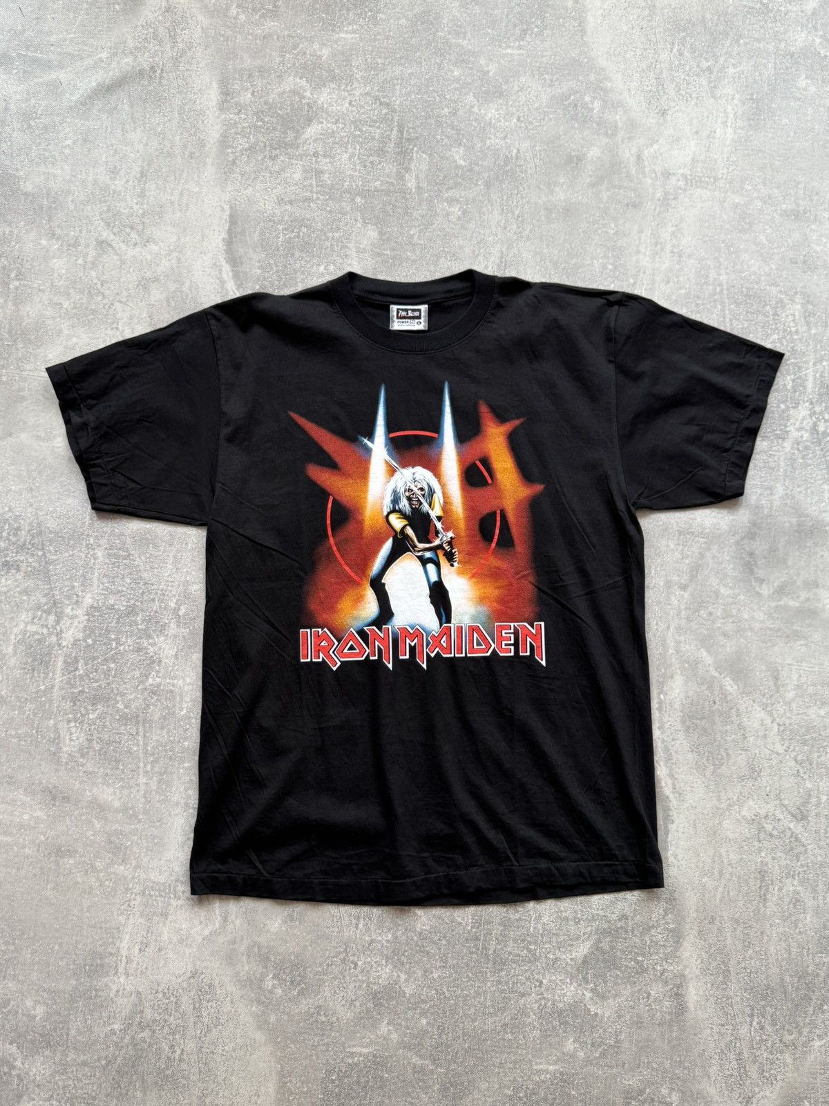 Iron Maiden Vintage Iron Maiden Japan Tour T-shirt Size US XL / EU 56 / 4 - 1 Thumbnail