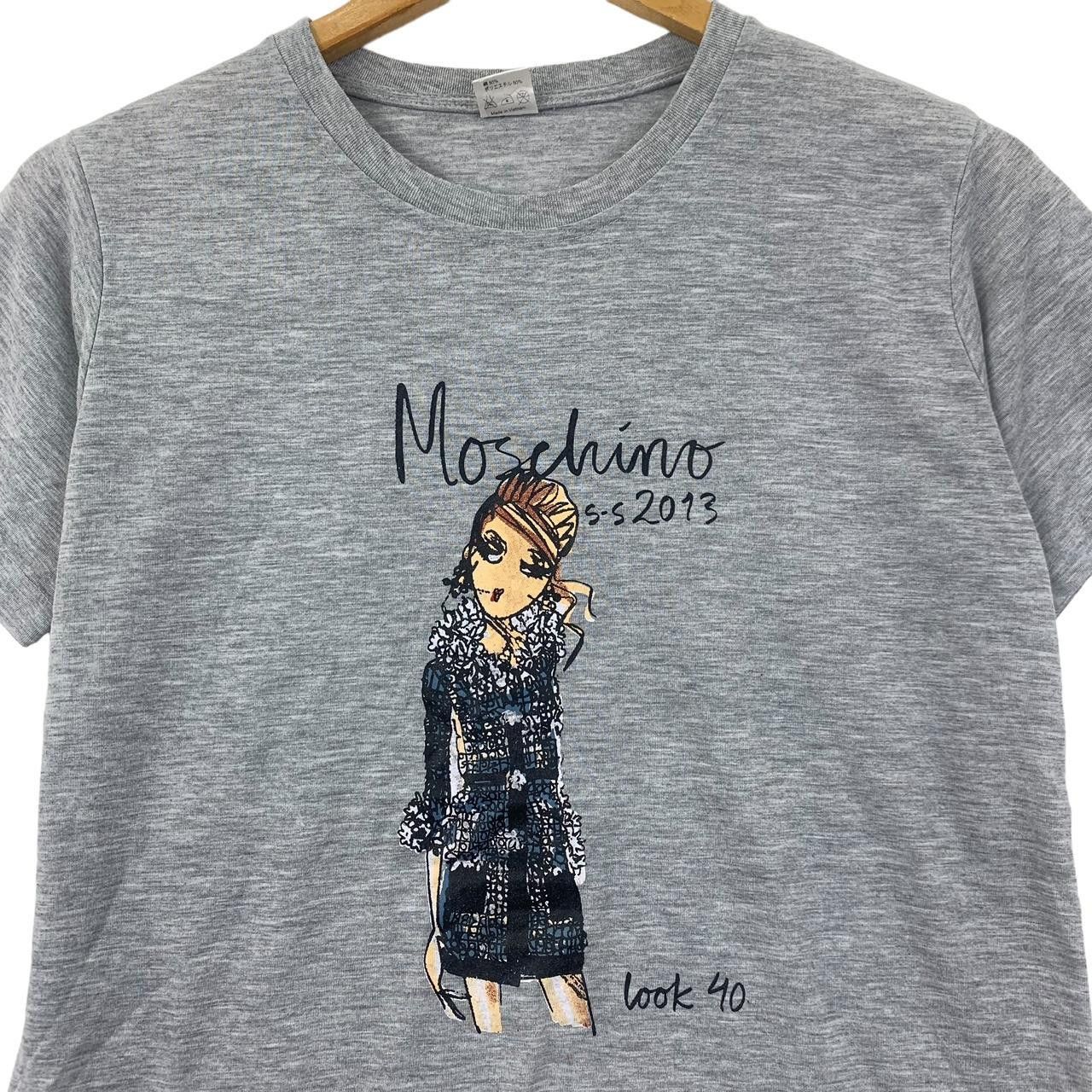 Moschino Vintage MOSCHINO x 25ANS 2013 Sprint Summer Tee Shirt Top Size M / US 6-8 / IT 42-44 - 5 Thumbnail