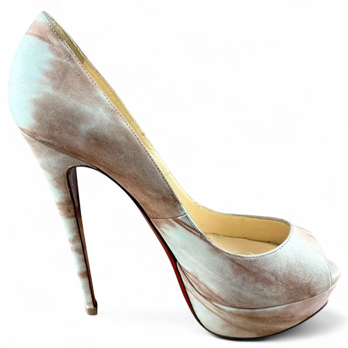 Christian Louboutin Christian Louboutin Tie-Dye Banana Platform Pumps Size US 8.5 / IT 38.5 - 9 Thumbnail