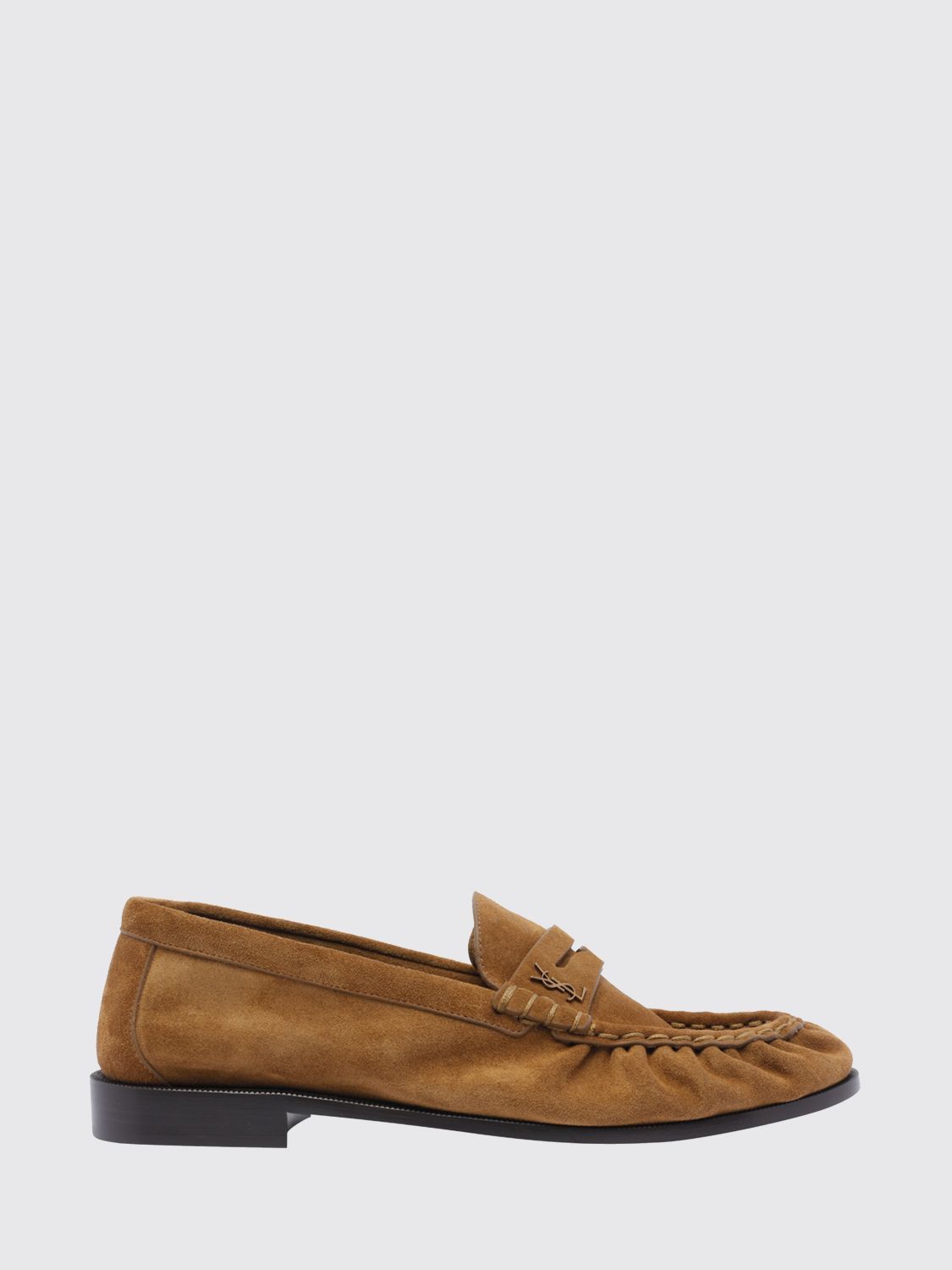 Saint Laurent Paris Saint Laurent Loafers Men Brown Size US 7 / EU 40 - 1 Thumbnail
