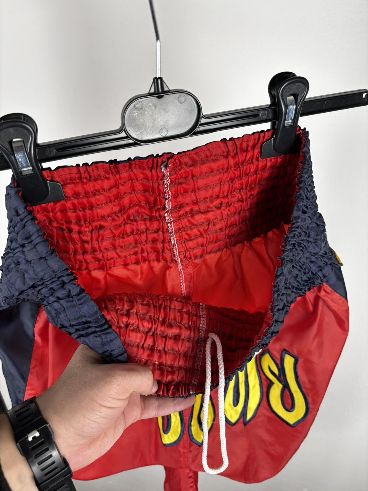Vintage Thai Boxing shorts size M-L Size US M / EU 48-50 / 2 - 2 Thumbnail
