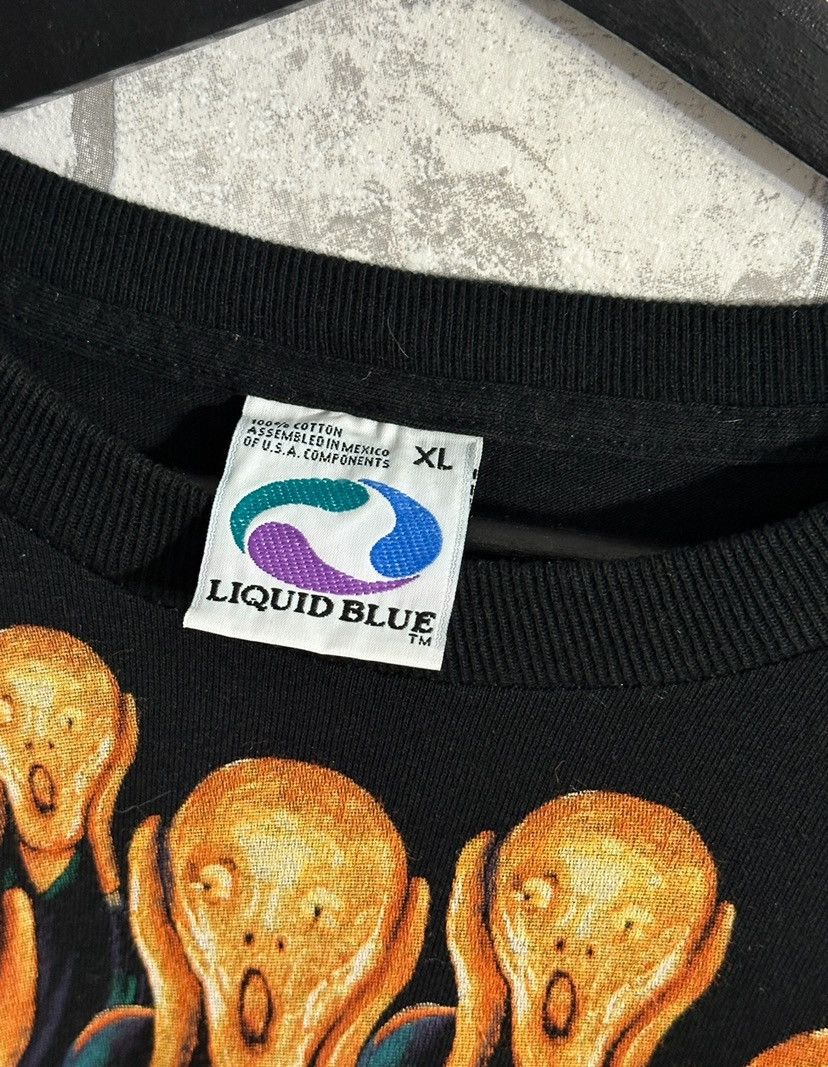 Liquid Blue Vintage liquid blue Edvard munch tshirt Size US XL / EU 56 / 4 - 3 Thumbnail