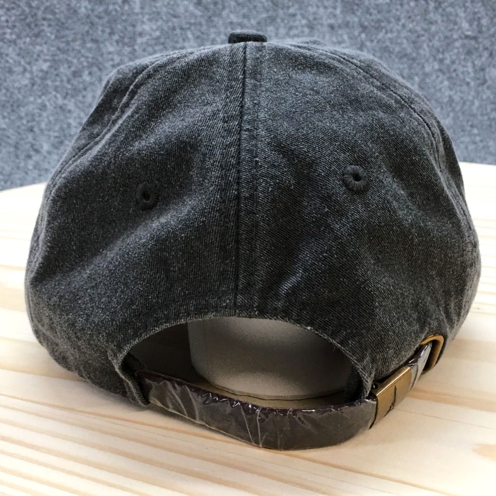 Vintage Adams Baseball Hat Mens Gray OS Embroidered Logo "I'll Bring The Bad Decisions" Size ONE SIZE - 6 Thumbnail