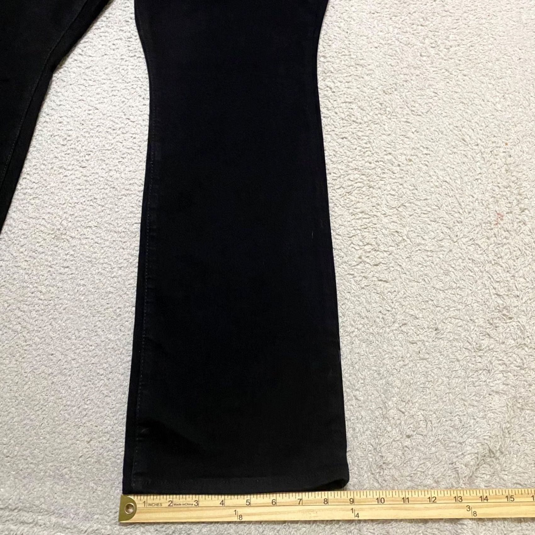 Old Navy NWT Old Navy Jeans Black Denim Bootcut High Rise 16 Dark Wash Womens Adult Regular 29in Inseam Pocket 5-Pocket Denim Shirt? Size 38" / US 16 / IT 52 - 5 Thumbnail