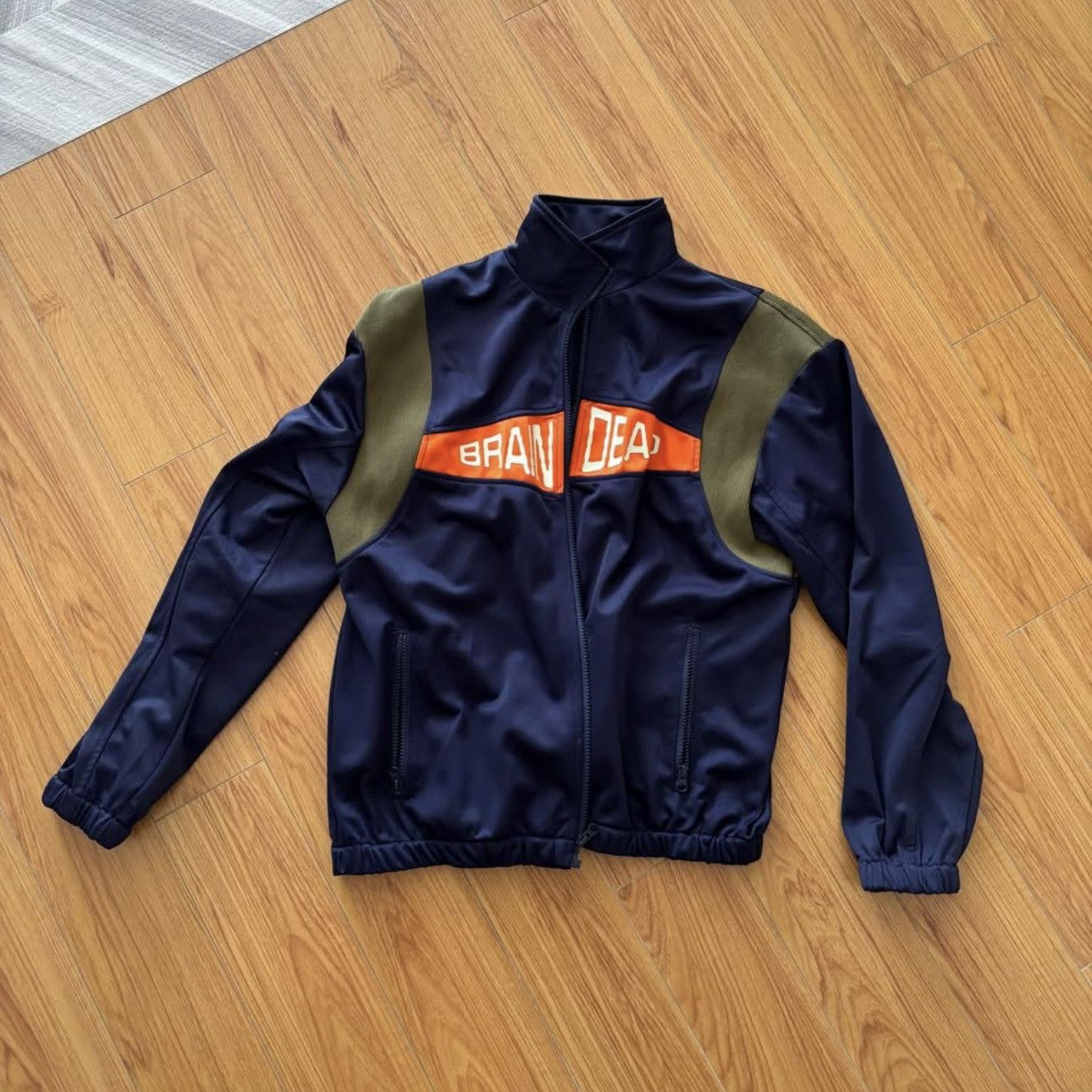 Brain Dead Brain Dead navy blue track jacket Size M / US 6-8 / IT 42-44 - 1 Thumbnail