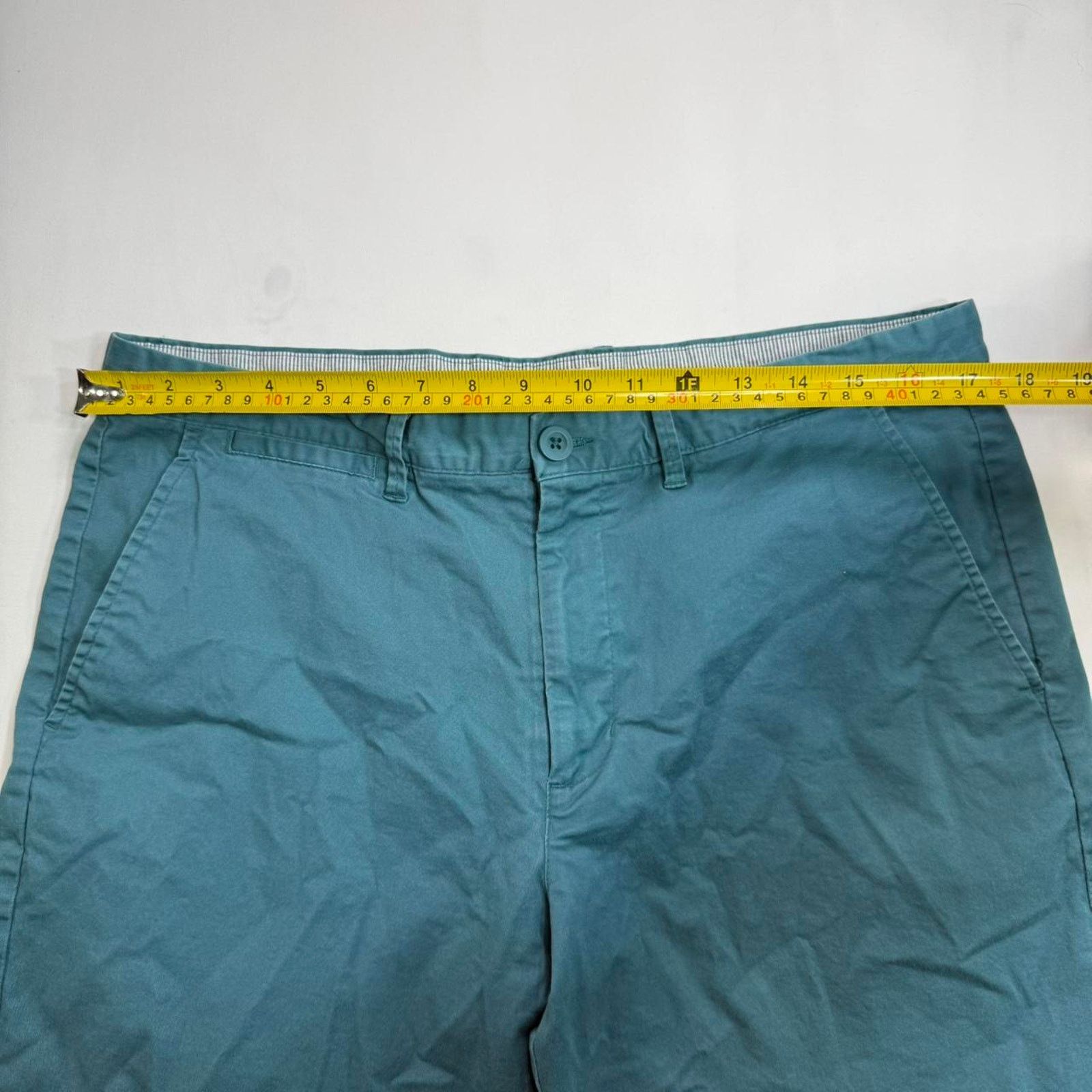 Merona Merona Mens Teal Golf Chino Shorts Sz 36 Size US 36 / EU 52 - 5 Thumbnail
